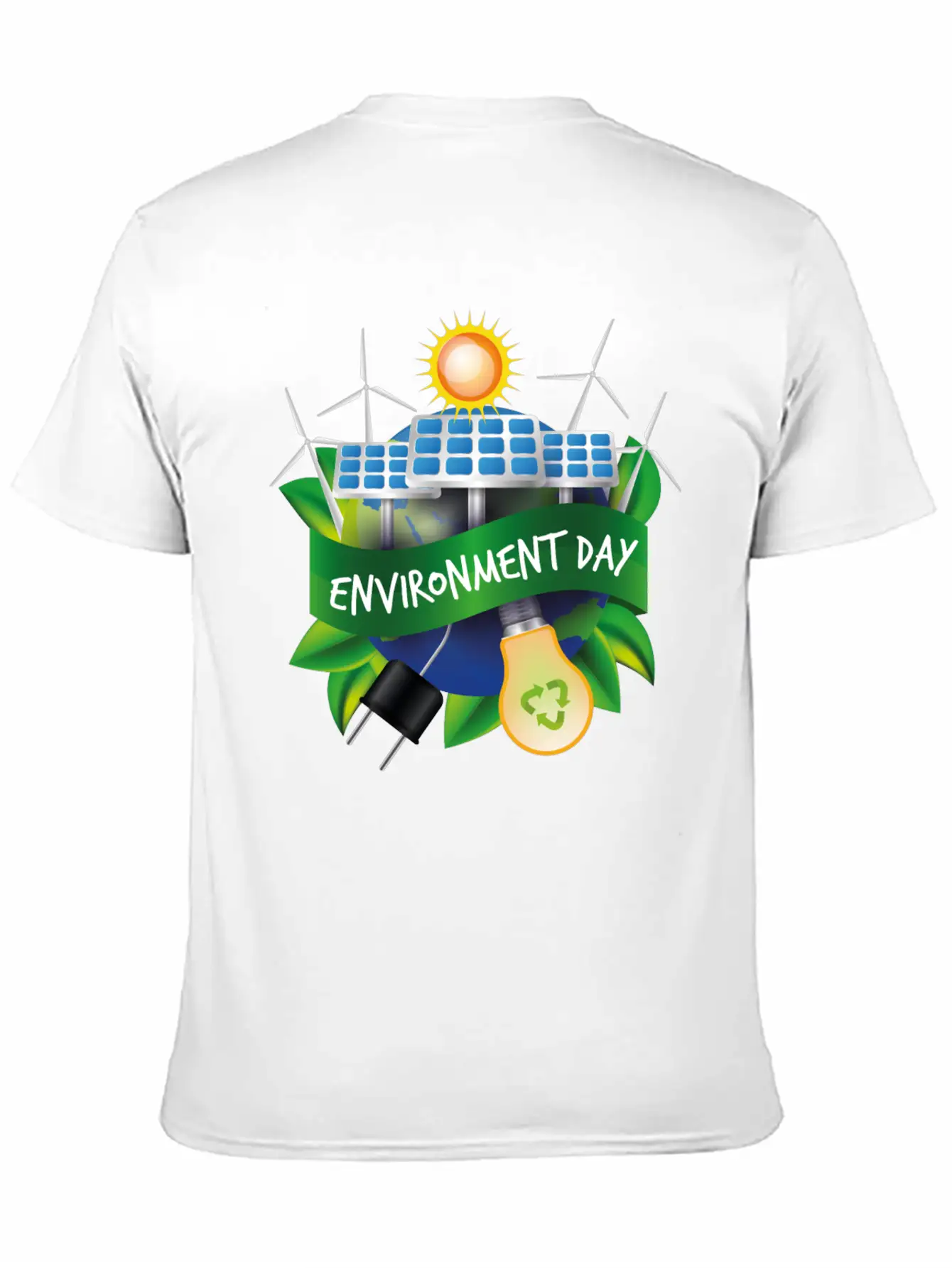 World Environment Day Working Together To Protect Unisex Casual T-Shirt – Clean Design For Daily Comfort