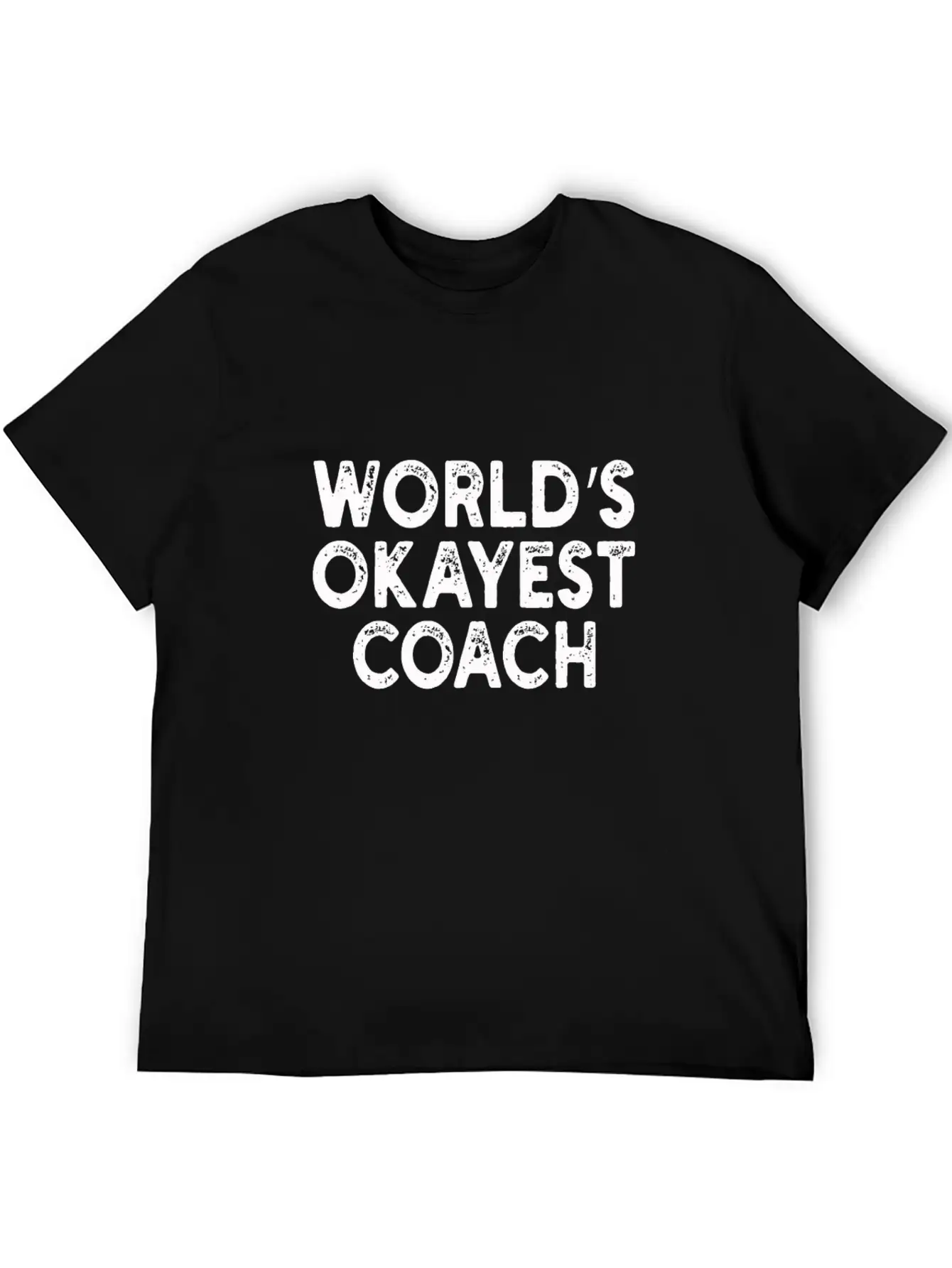 World's Okayest Coach Coach Unisex Casual T-Shirt – Clean Design For Daily Comfort