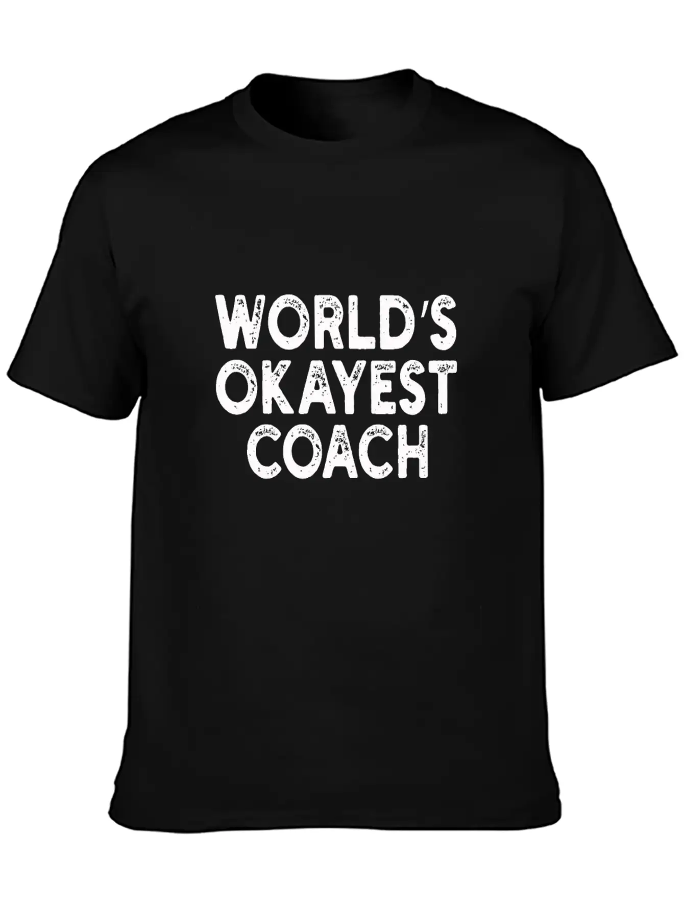 World's Okayest Coach Coach Unisex Casual T-Shirt – Clean Design For Daily Comfort