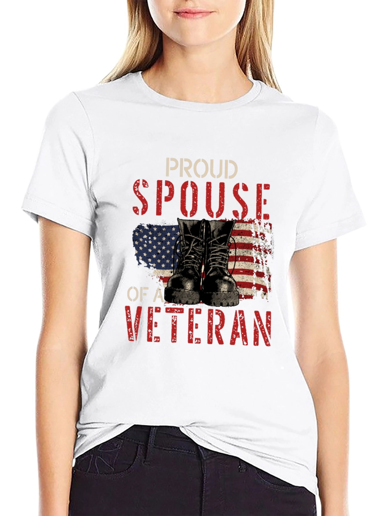 Proud Spouse of a Veteran T-Shirt