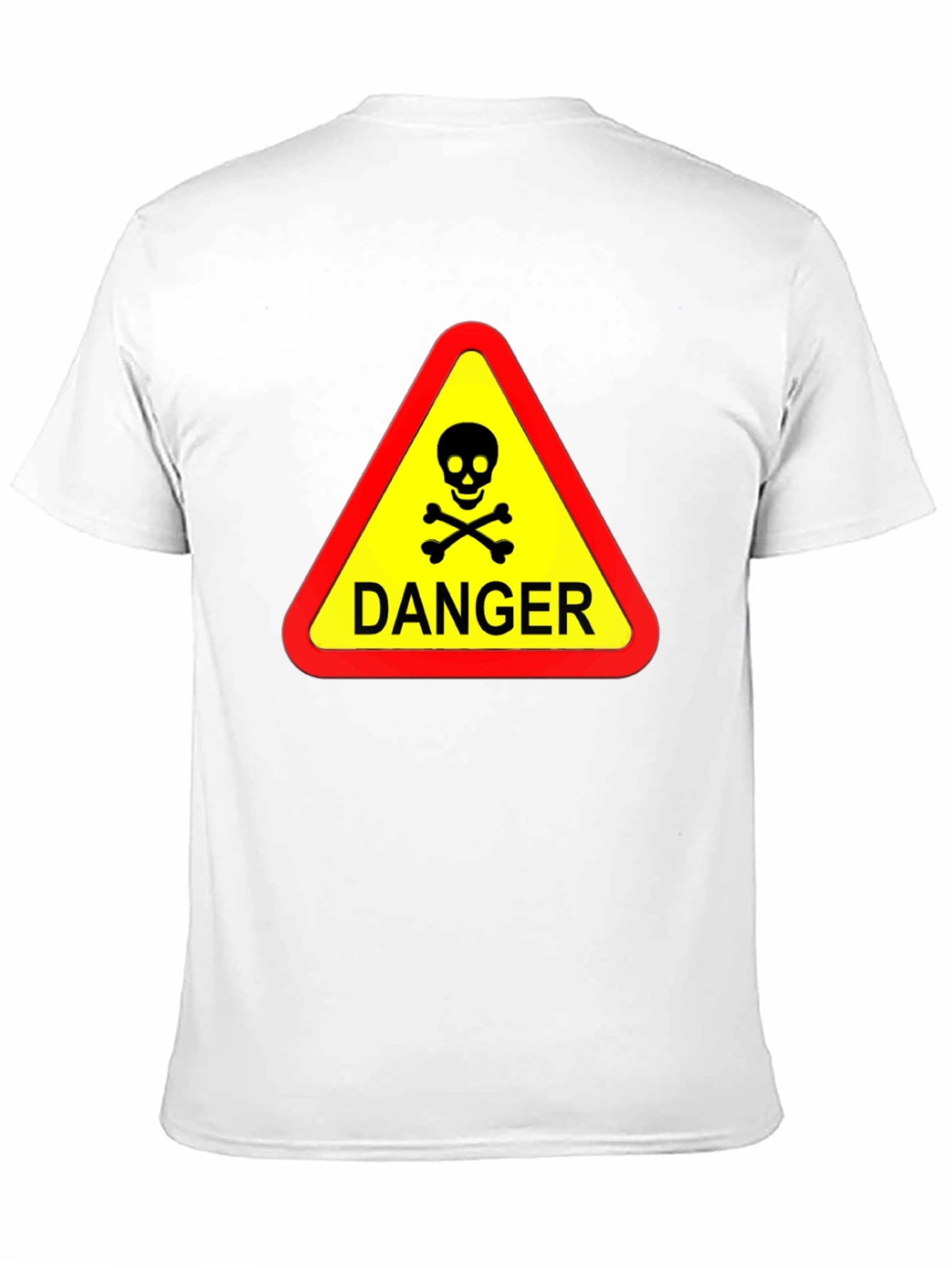 Danger Skull & Crossbones Graphic T-Shirt