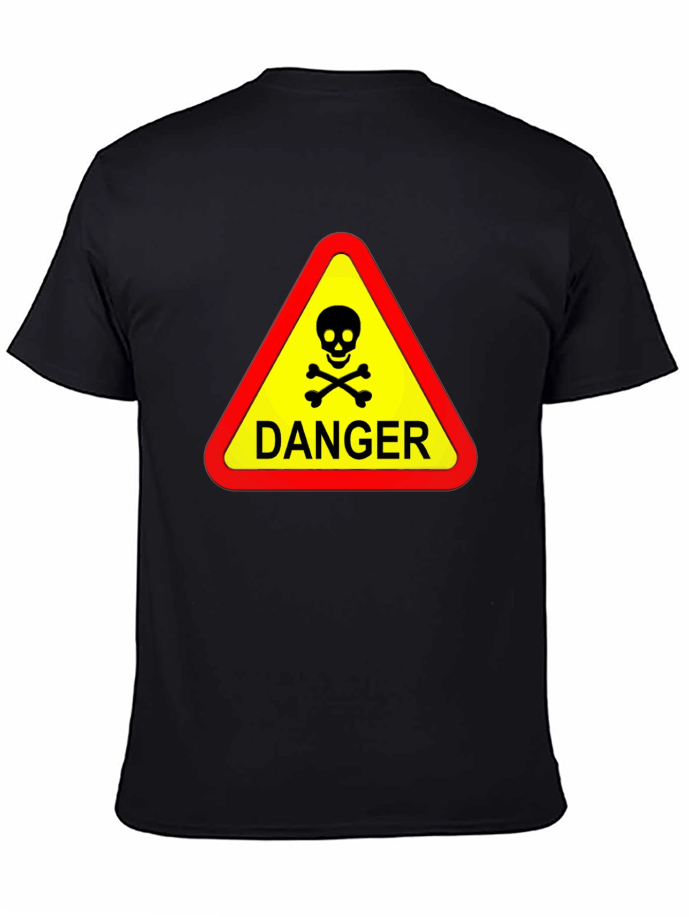 Danger Skull & Crossbones Graphic T-Shirt