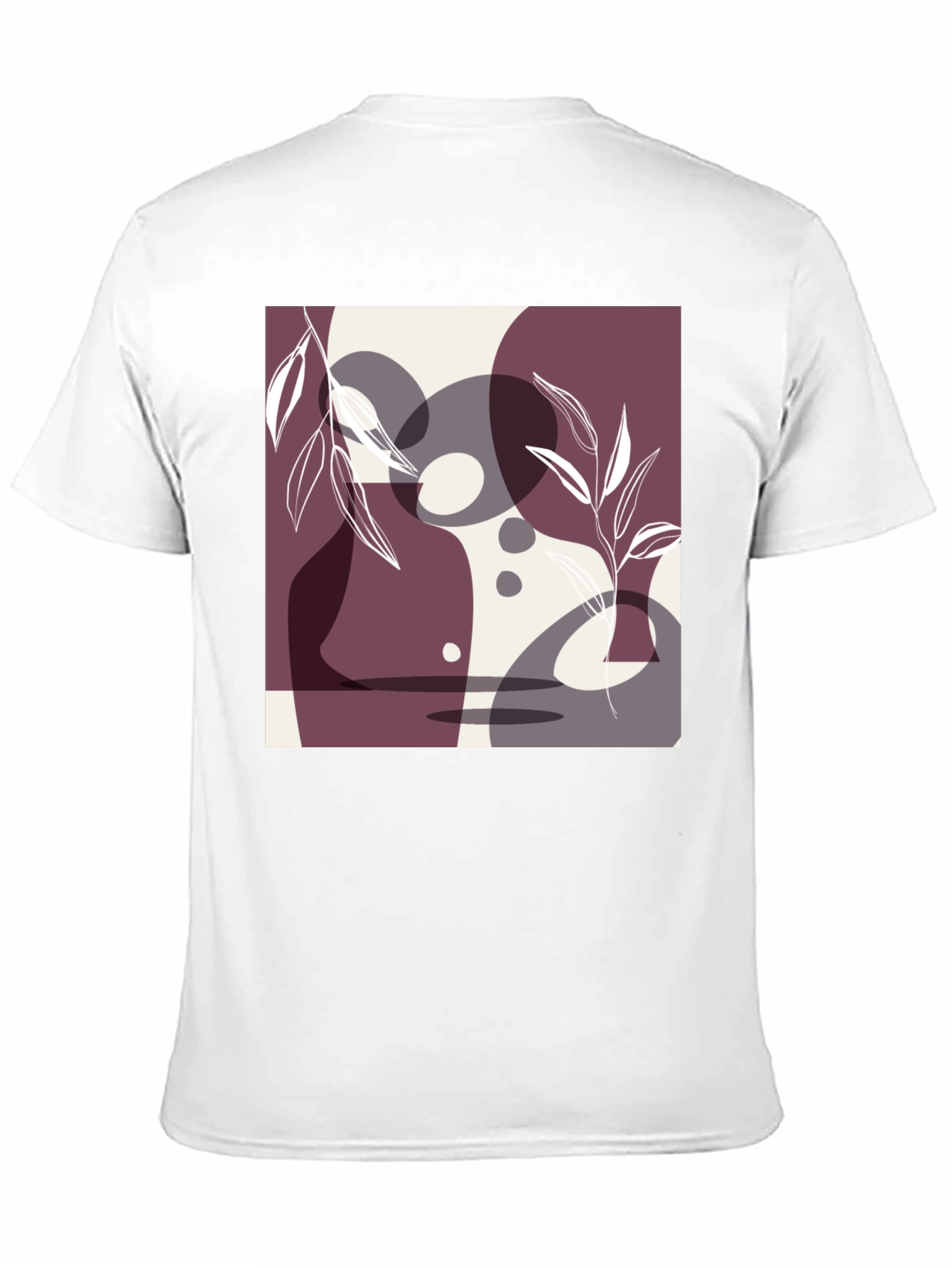 Abstract Art Black T-Shirt