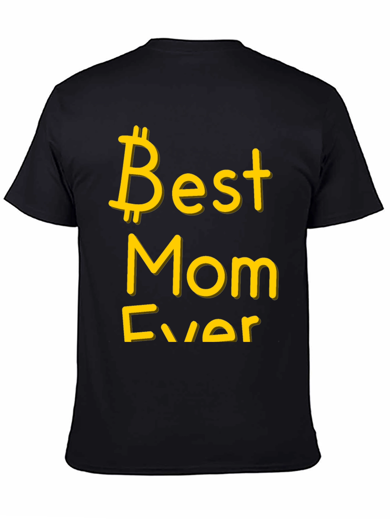Best Mom Ever Black Graphic Tee