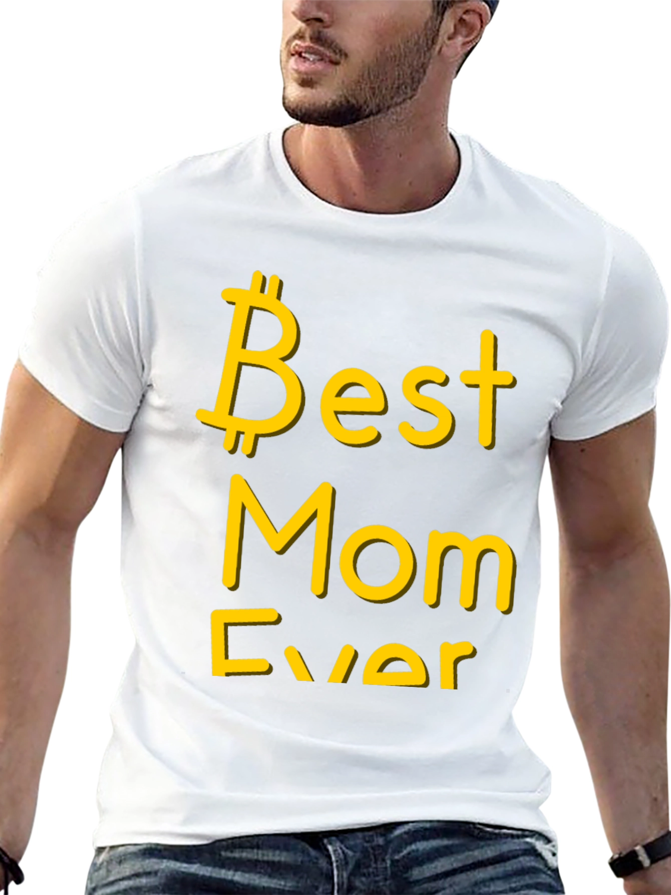 Best Mom Ever Black Graphic Tee