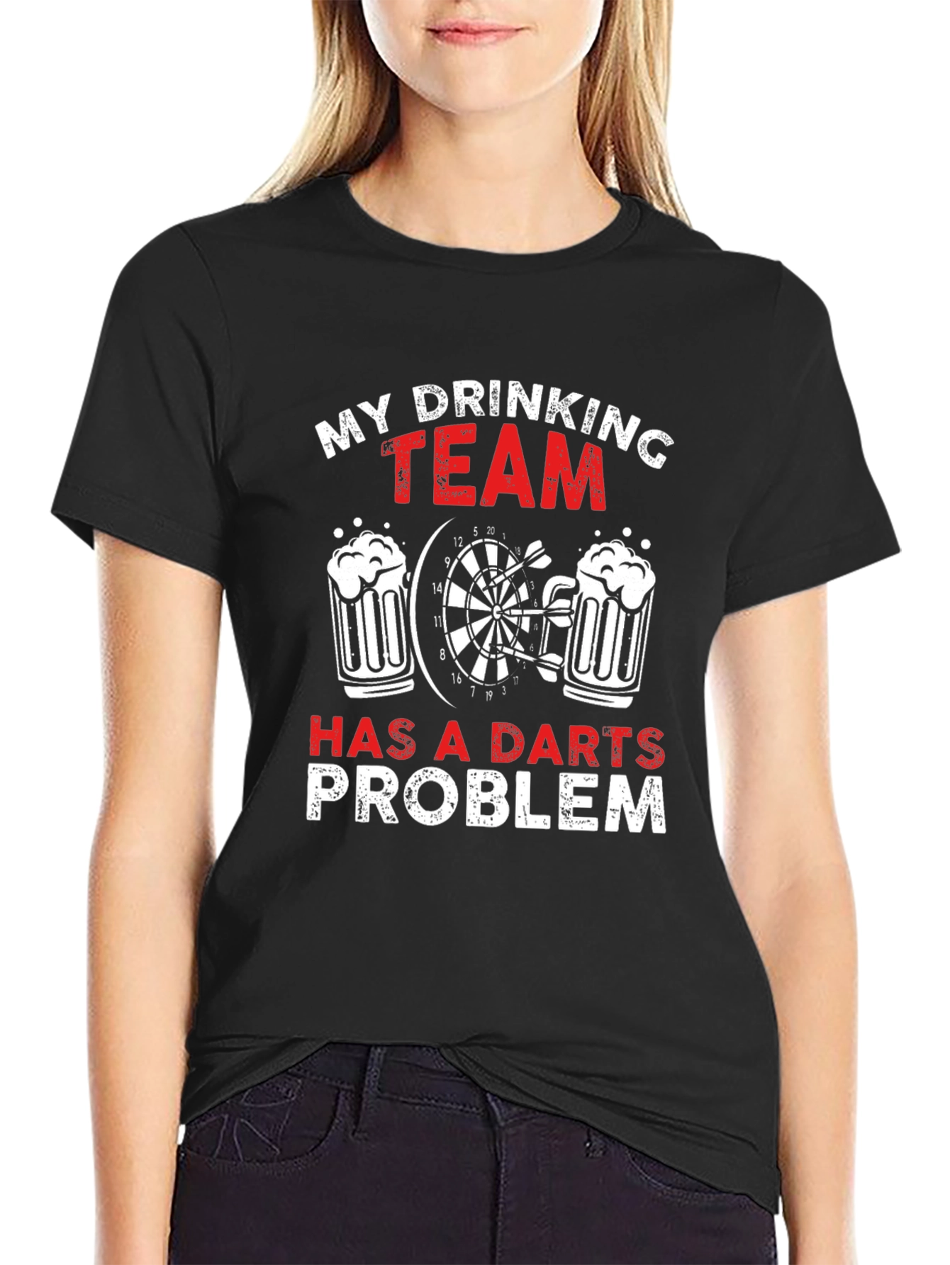 My Drinking Team Has a Darts Problem T-Shirt