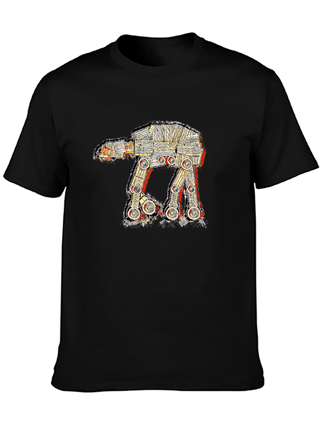 Star Wars AT-AT Walker Black T-Shirt