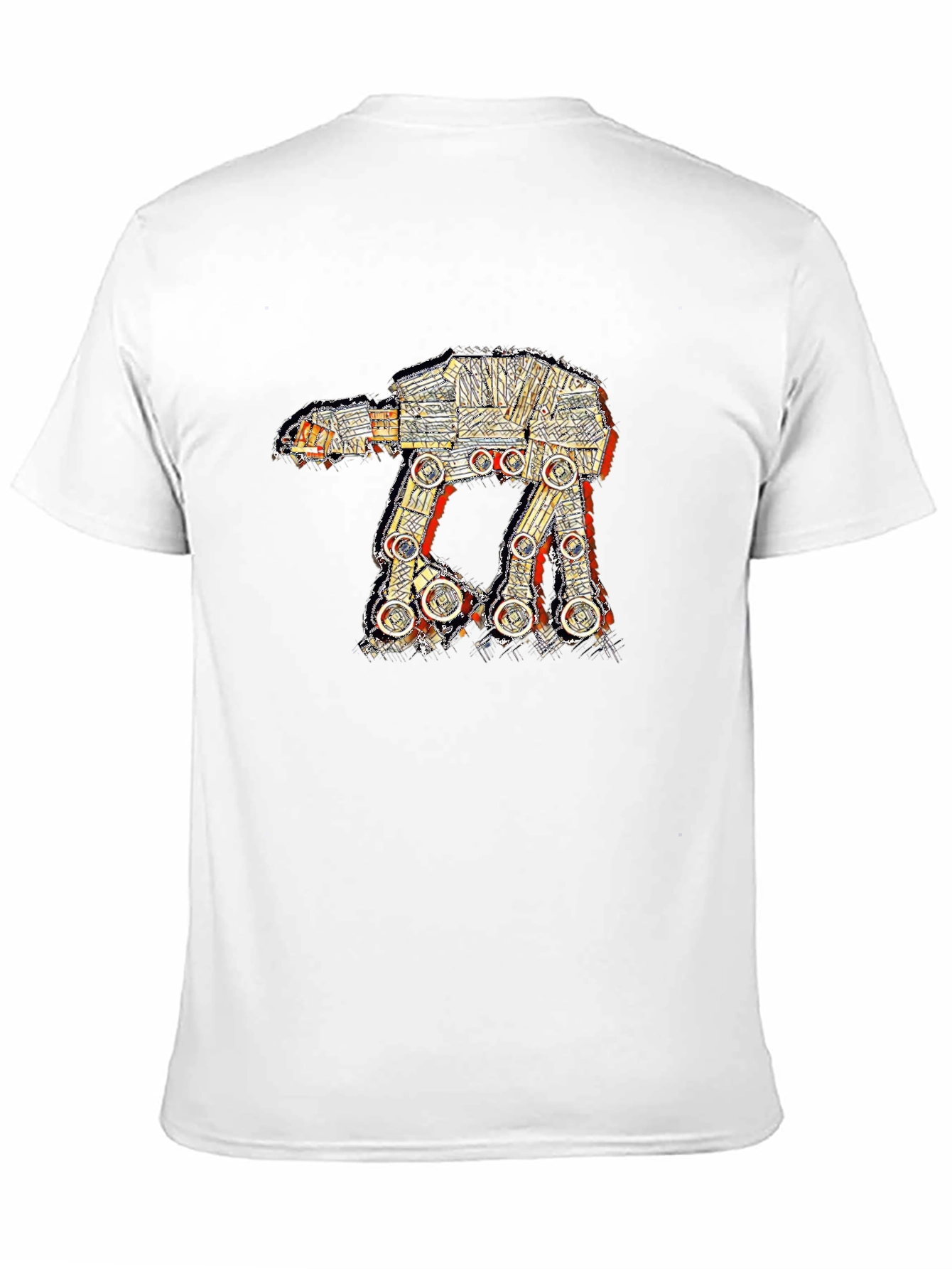 Star Wars AT-AT Walker Black T-Shirt