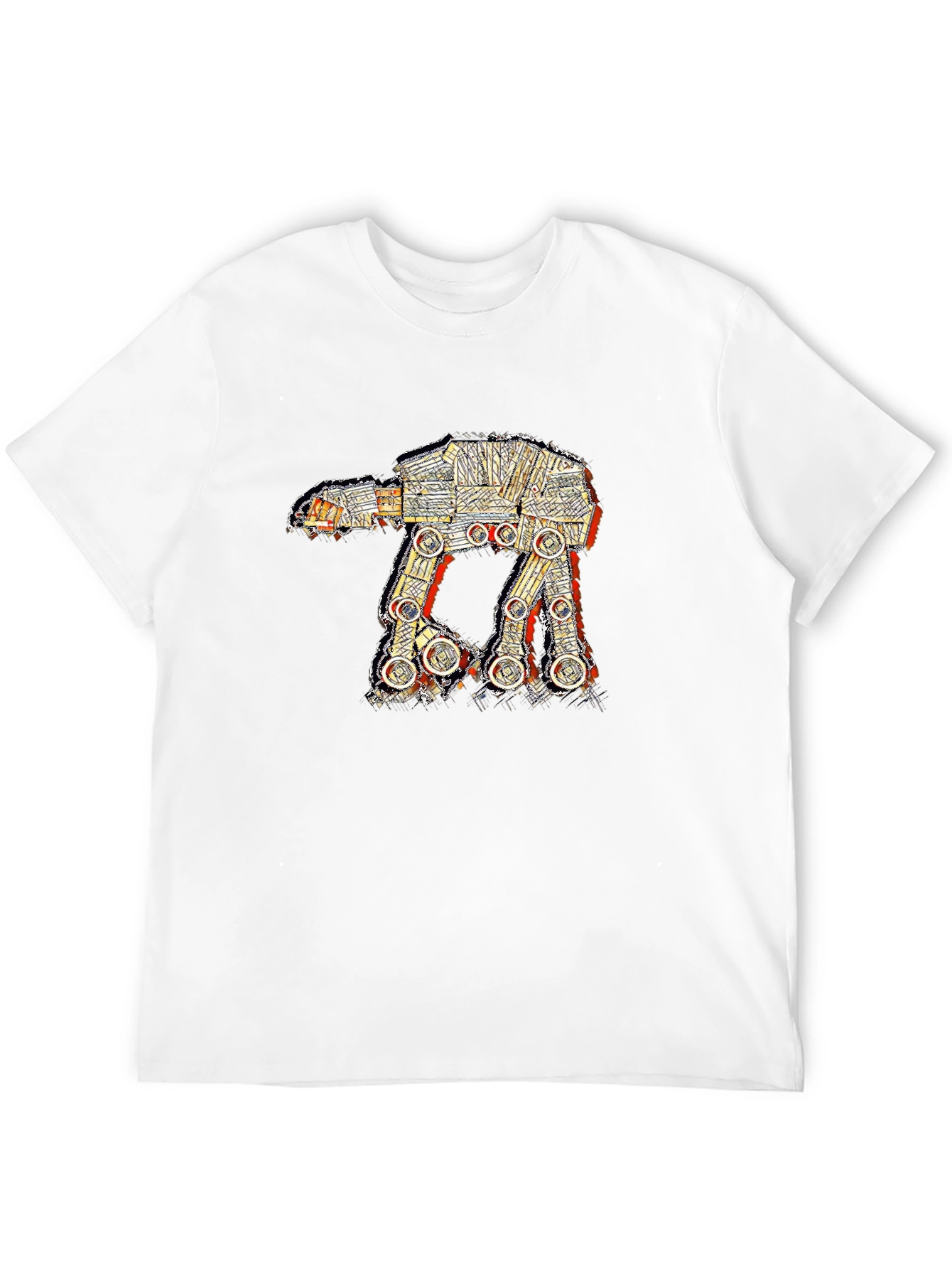 Star Wars AT-AT Walker Black T-Shirt