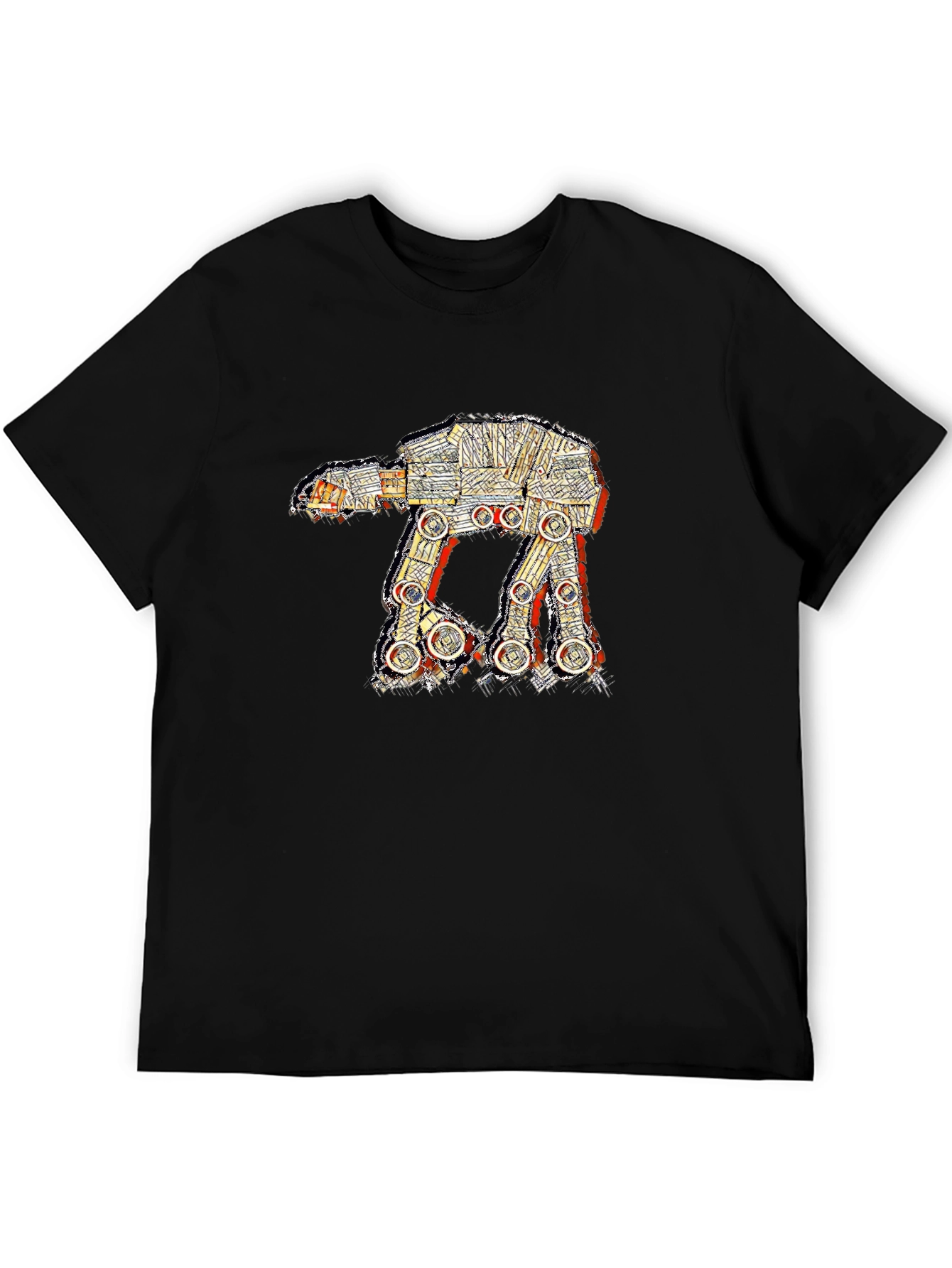 Star Wars AT-AT Walker Black T-Shirt
