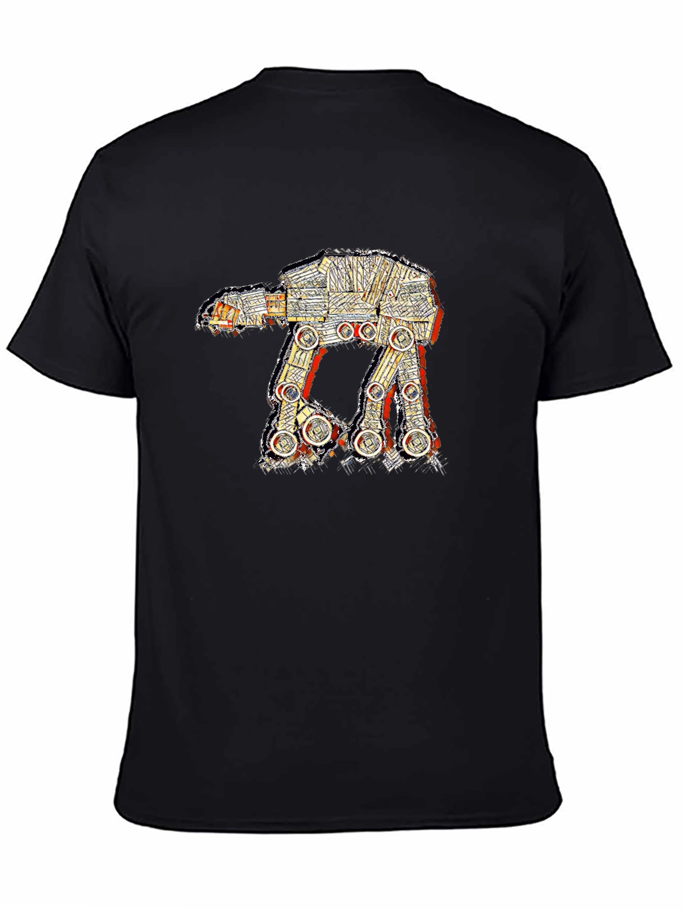 Star Wars AT-AT Walker Black T-Shirt