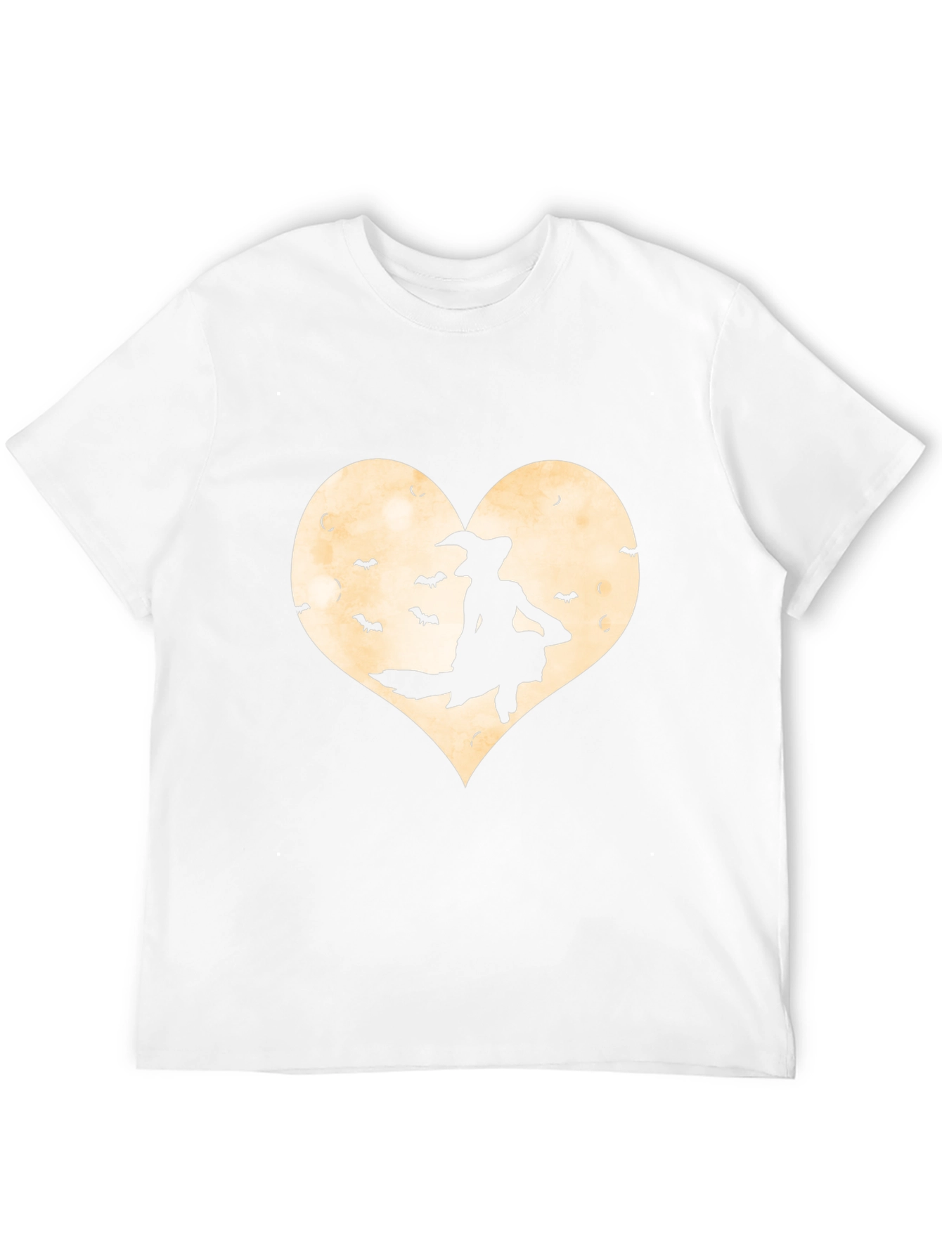 Witch Heart Graphic Tee - Halloween Shirt