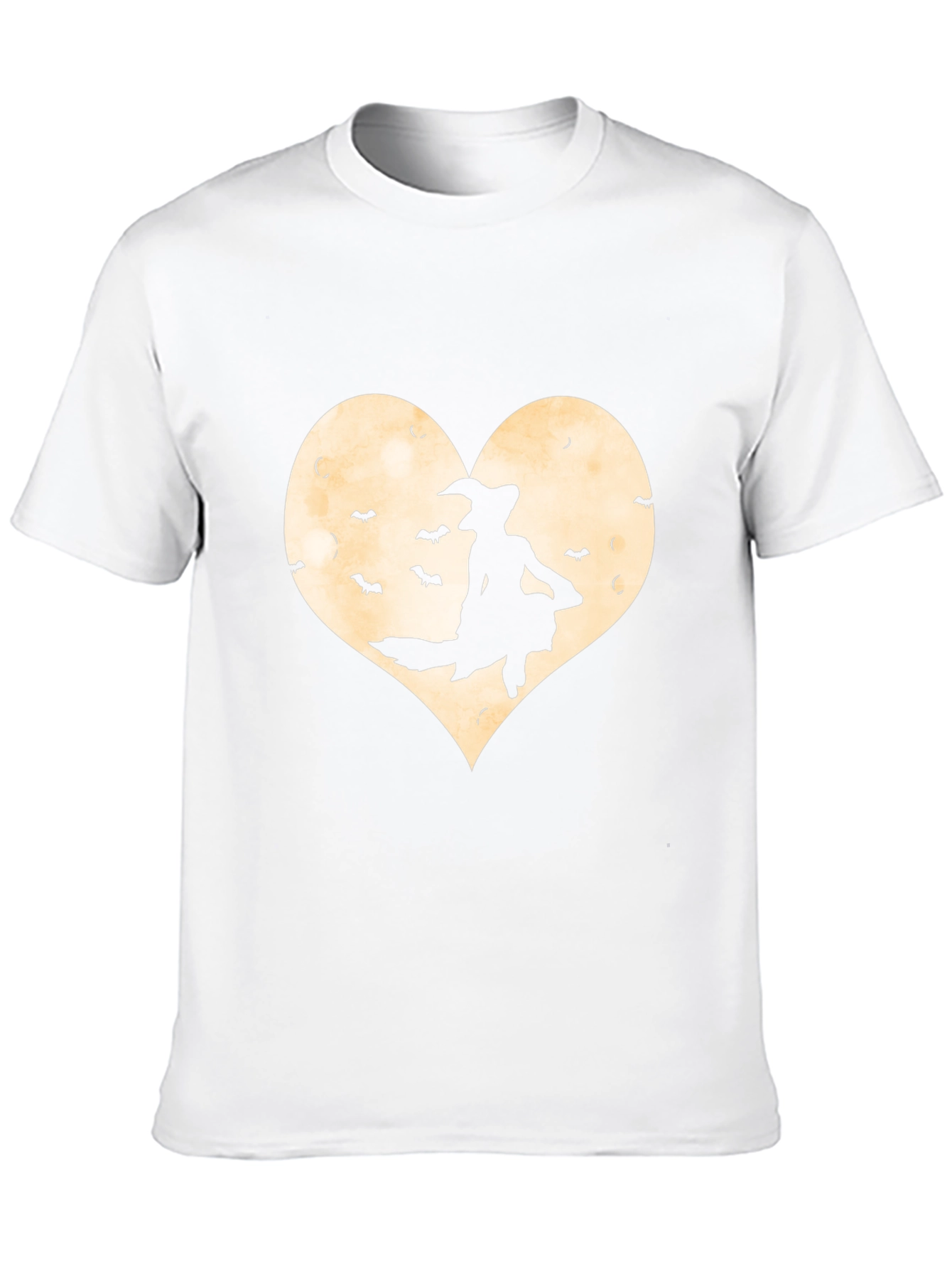 Witch Heart Graphic Tee - Halloween Shirt