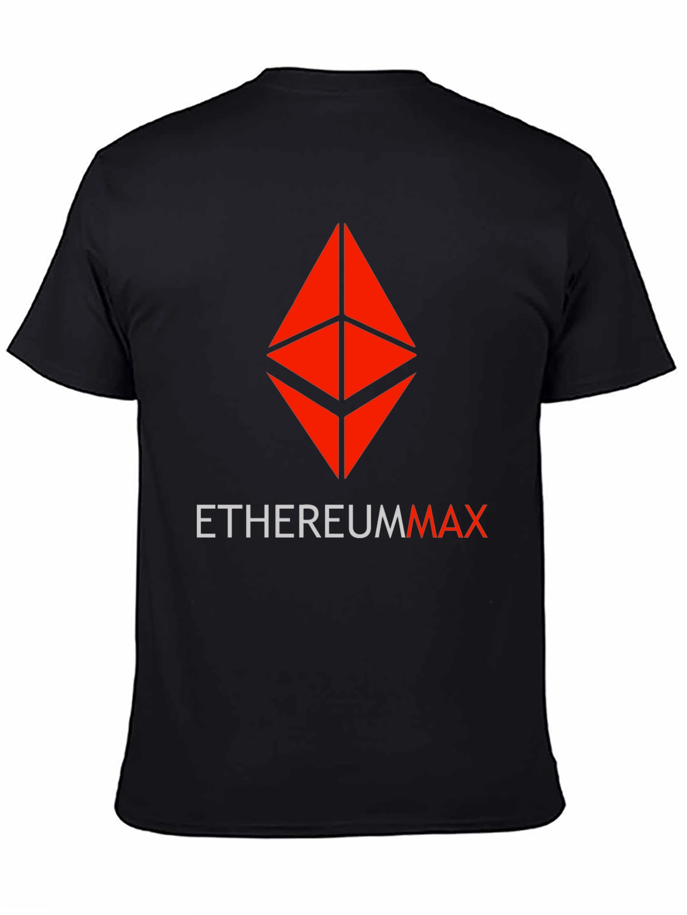 EthereumMax Graphic T-Shirt - Black Crypto Tee