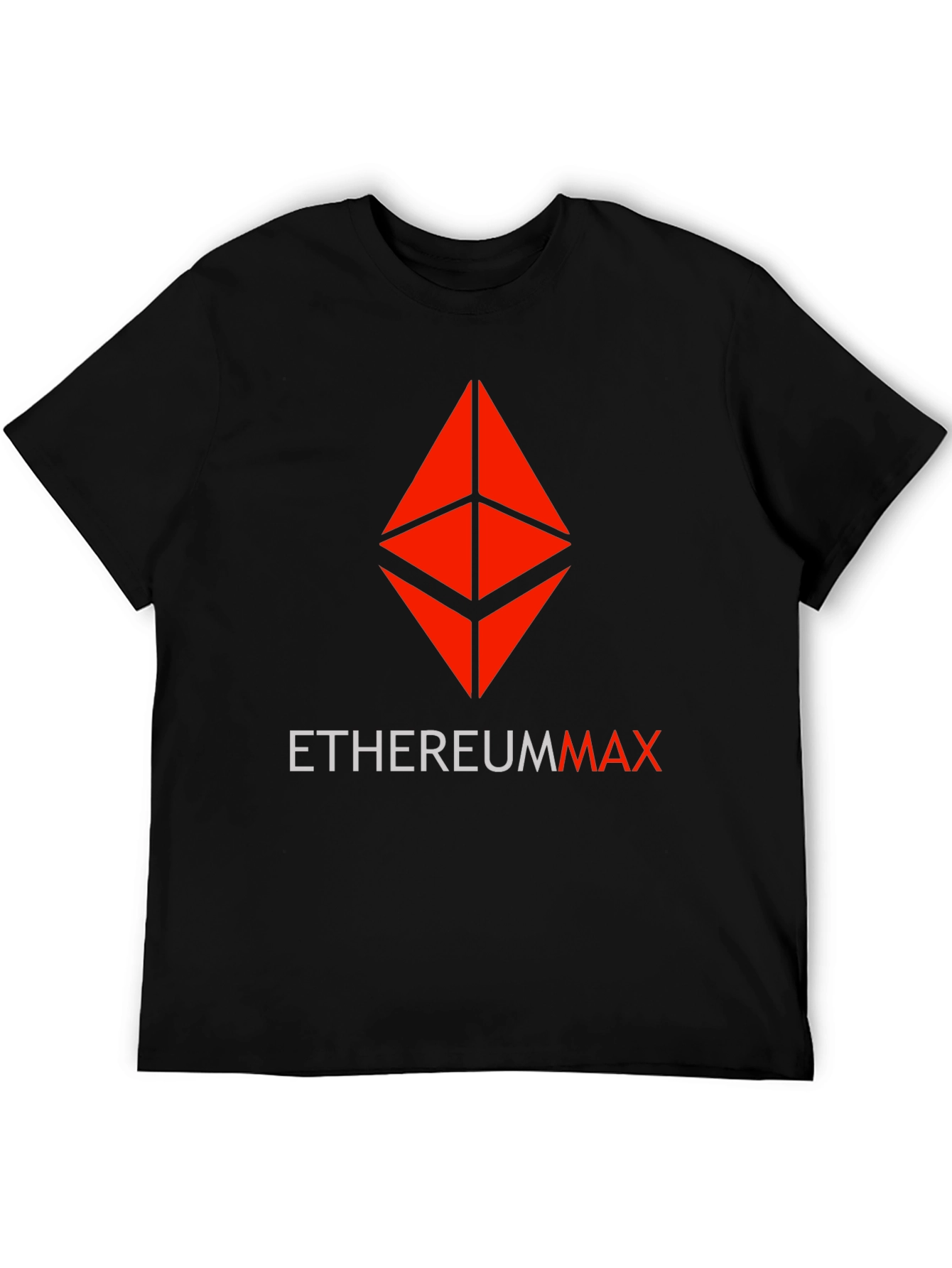 EthereumMax Graphic T-Shirt - Black Crypto Tee