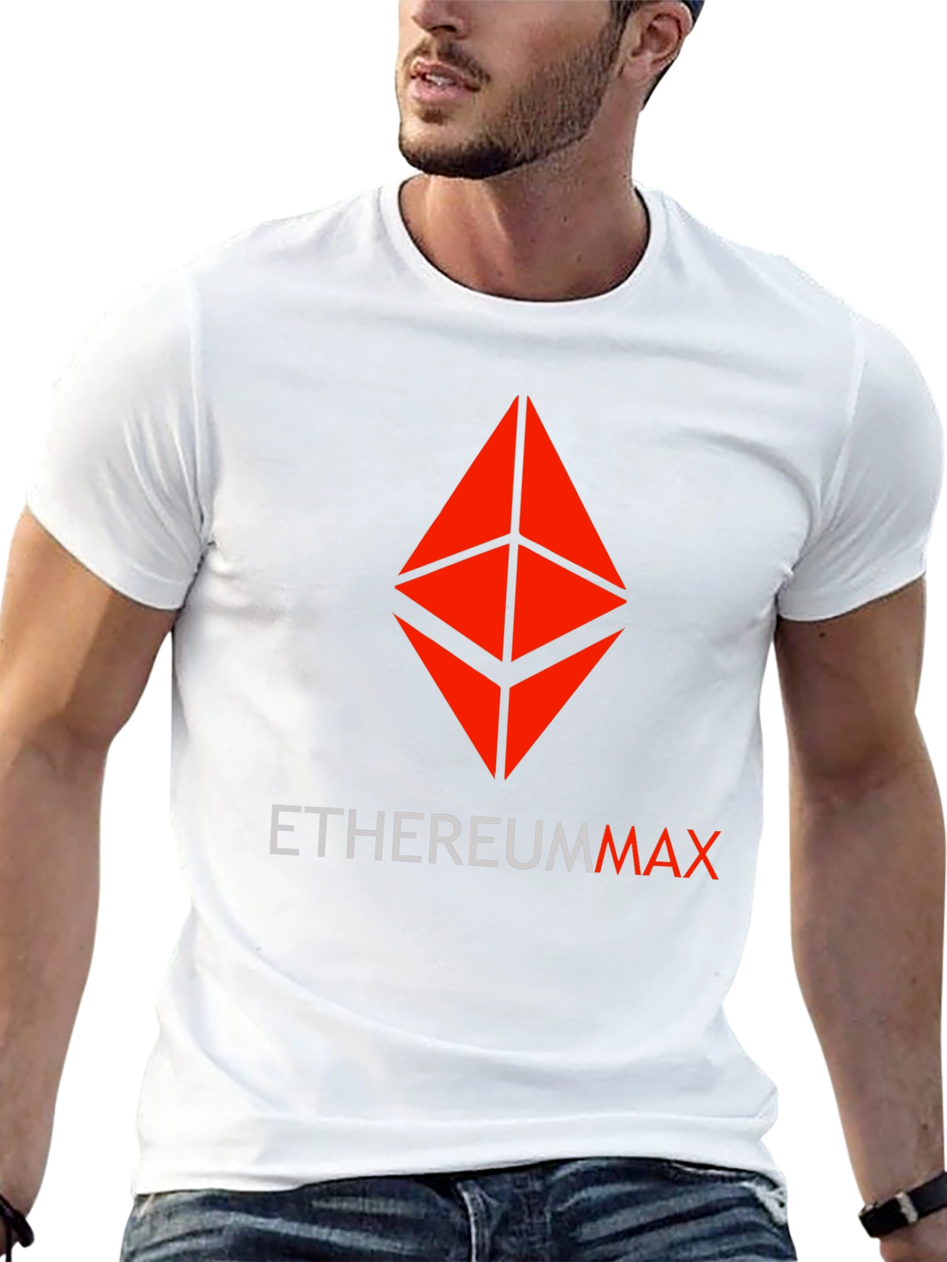 EthereumMax Graphic T-Shirt - Black Crypto Tee