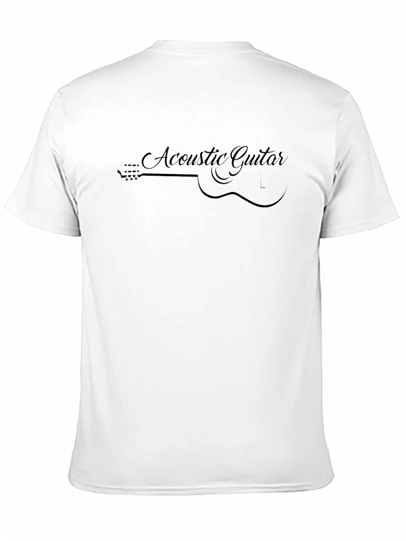 Acoustic Guitar T-Shirt - Music Lover Tee
