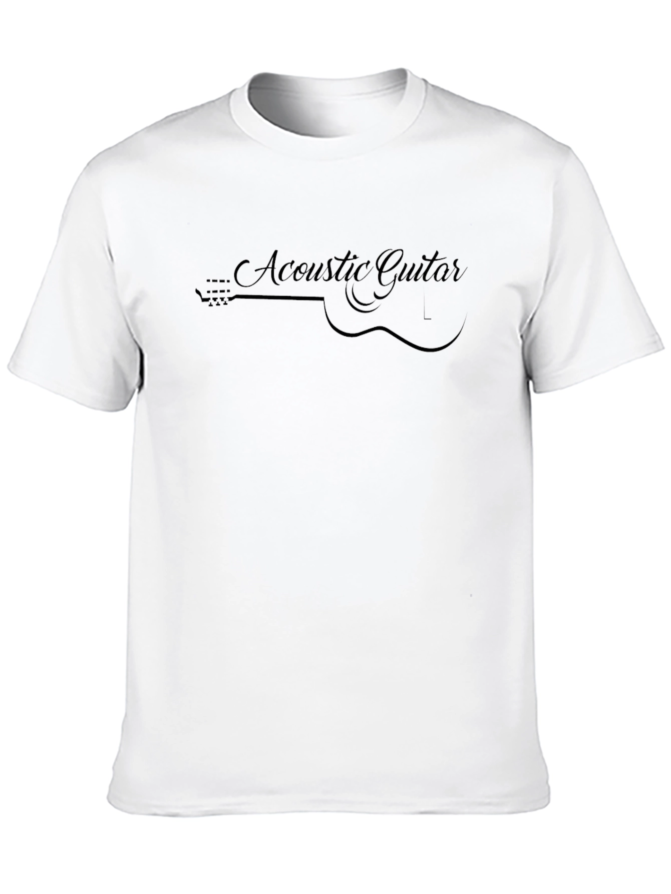 Acoustic Guitar T-Shirt - Music Lover Tee