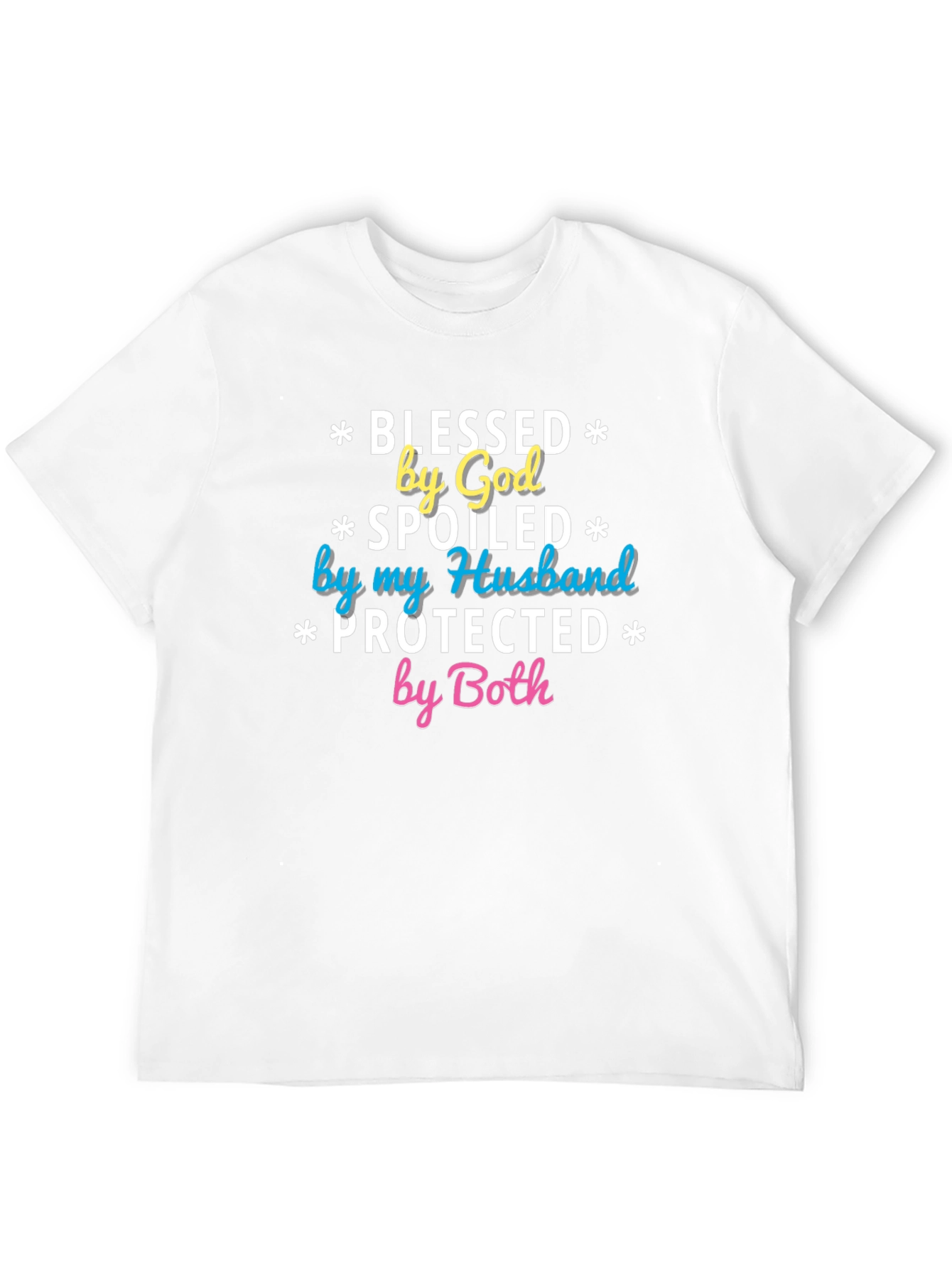 Blessed Spoiled Protected Novelty Graphic T-Shirt
