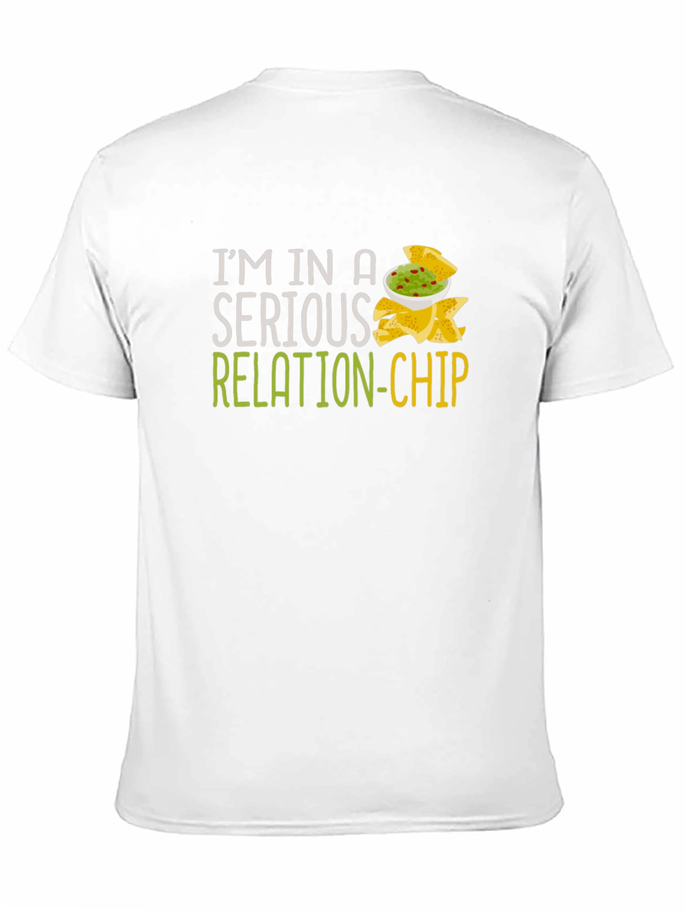 Serious Relation-Chip Graphic T-Shirt