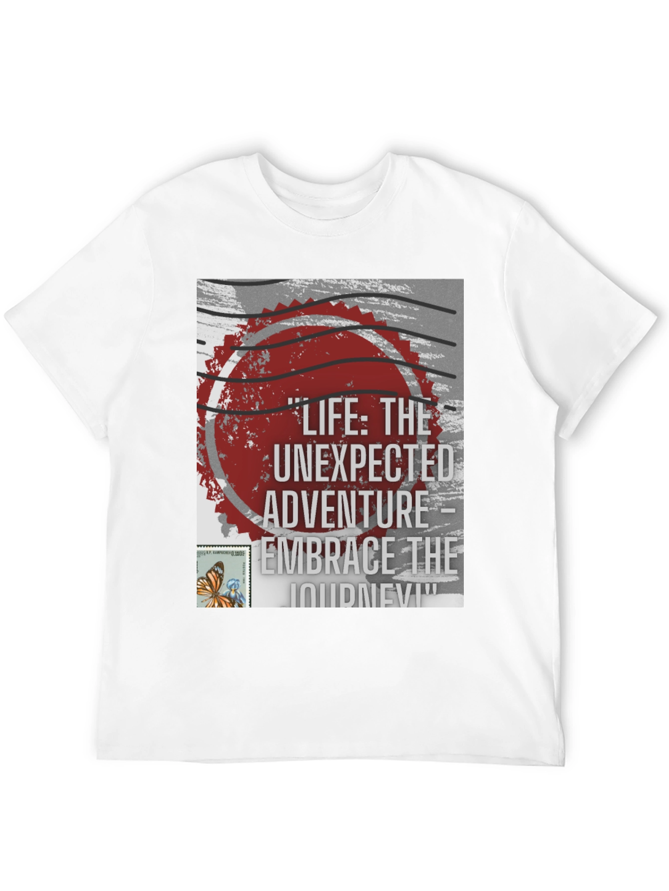 Embrace the Journey Tee:  Life Adventure Graphic T-Shirt