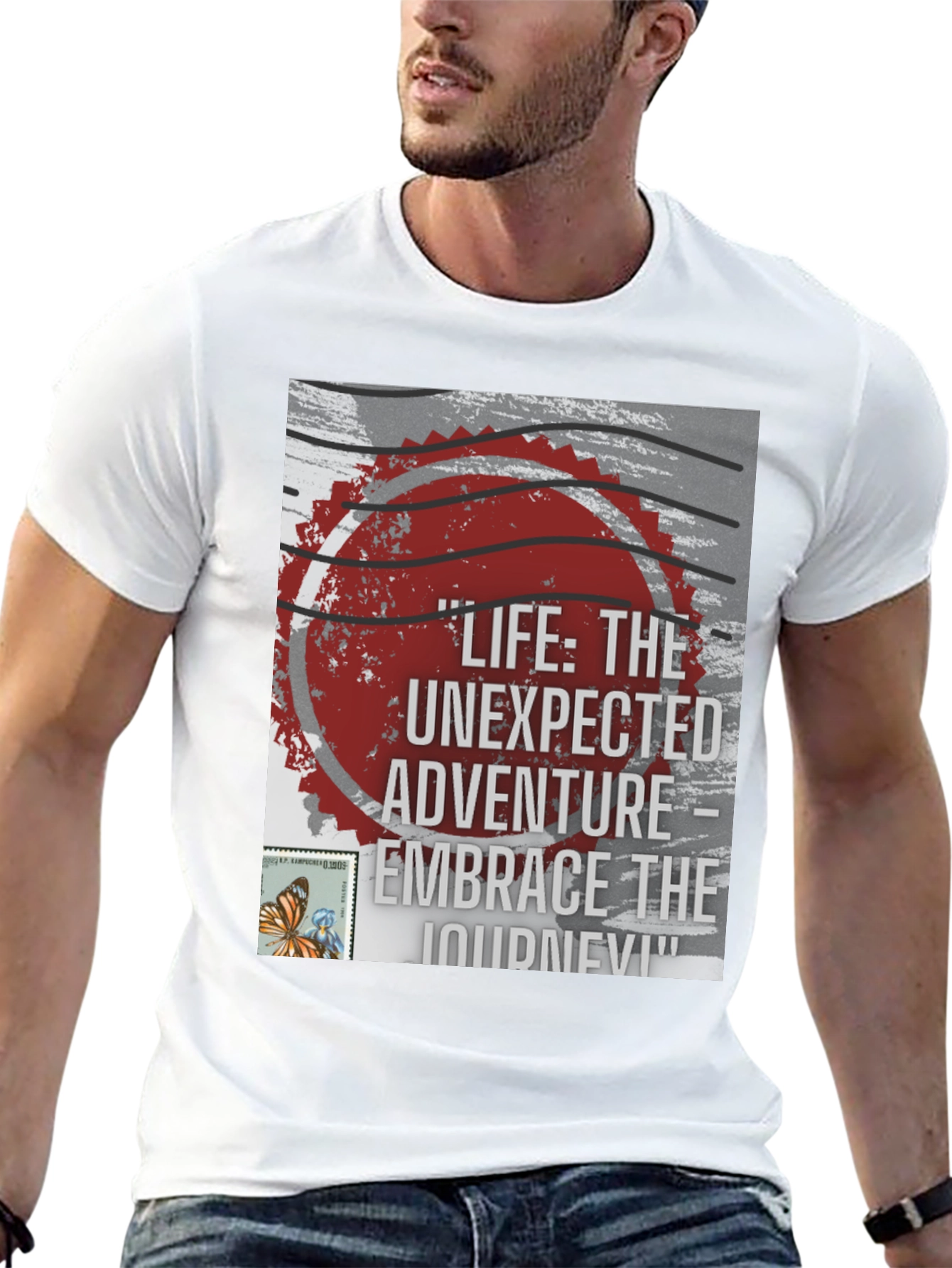 Embrace the Journey Tee:  Life Adventure Graphic T-Shirt
