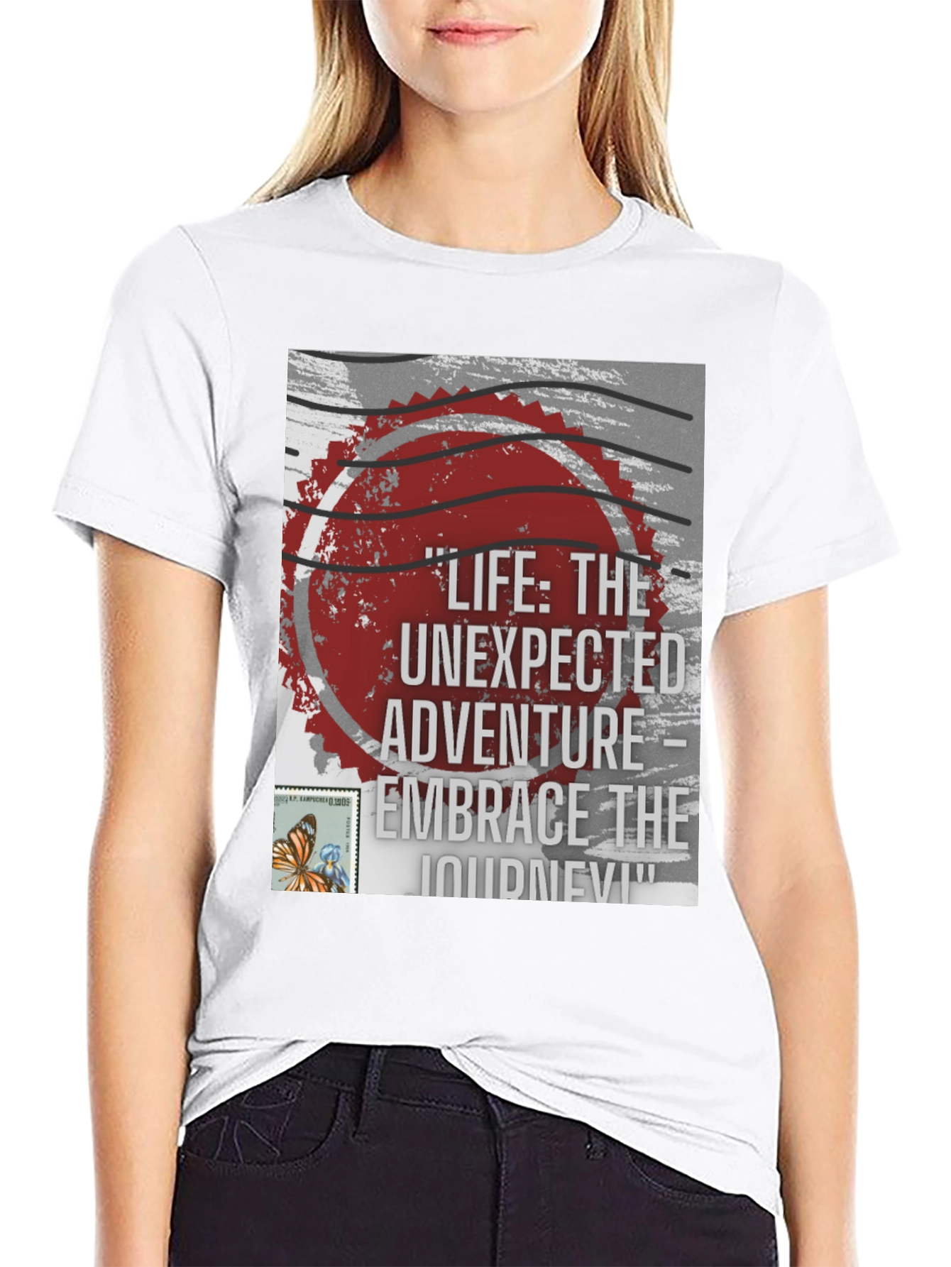 Embrace the Journey Tee:  Life Adventure Graphic T-Shirt