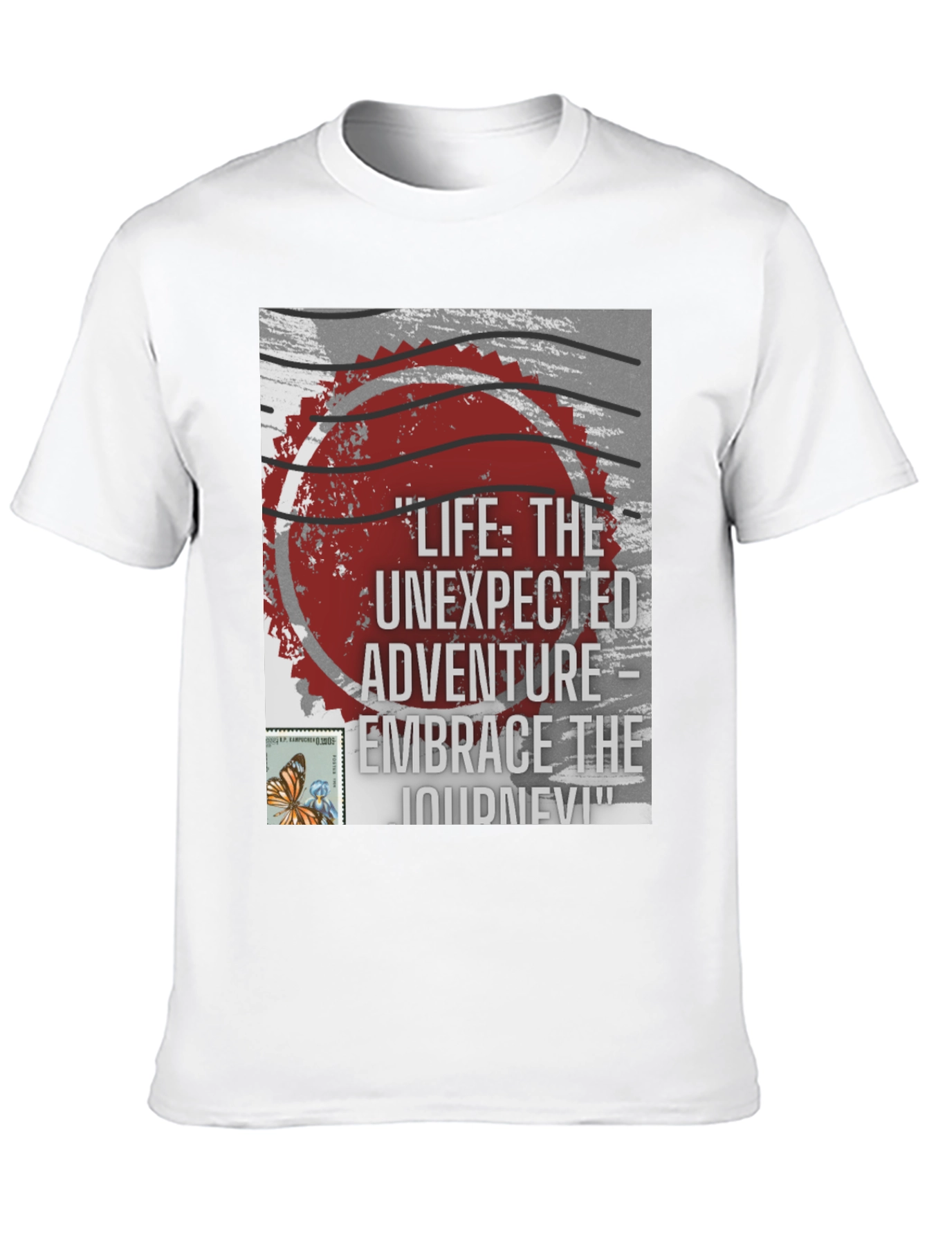 Embrace the Journey Tee:  Life Adventure Graphic T-Shirt