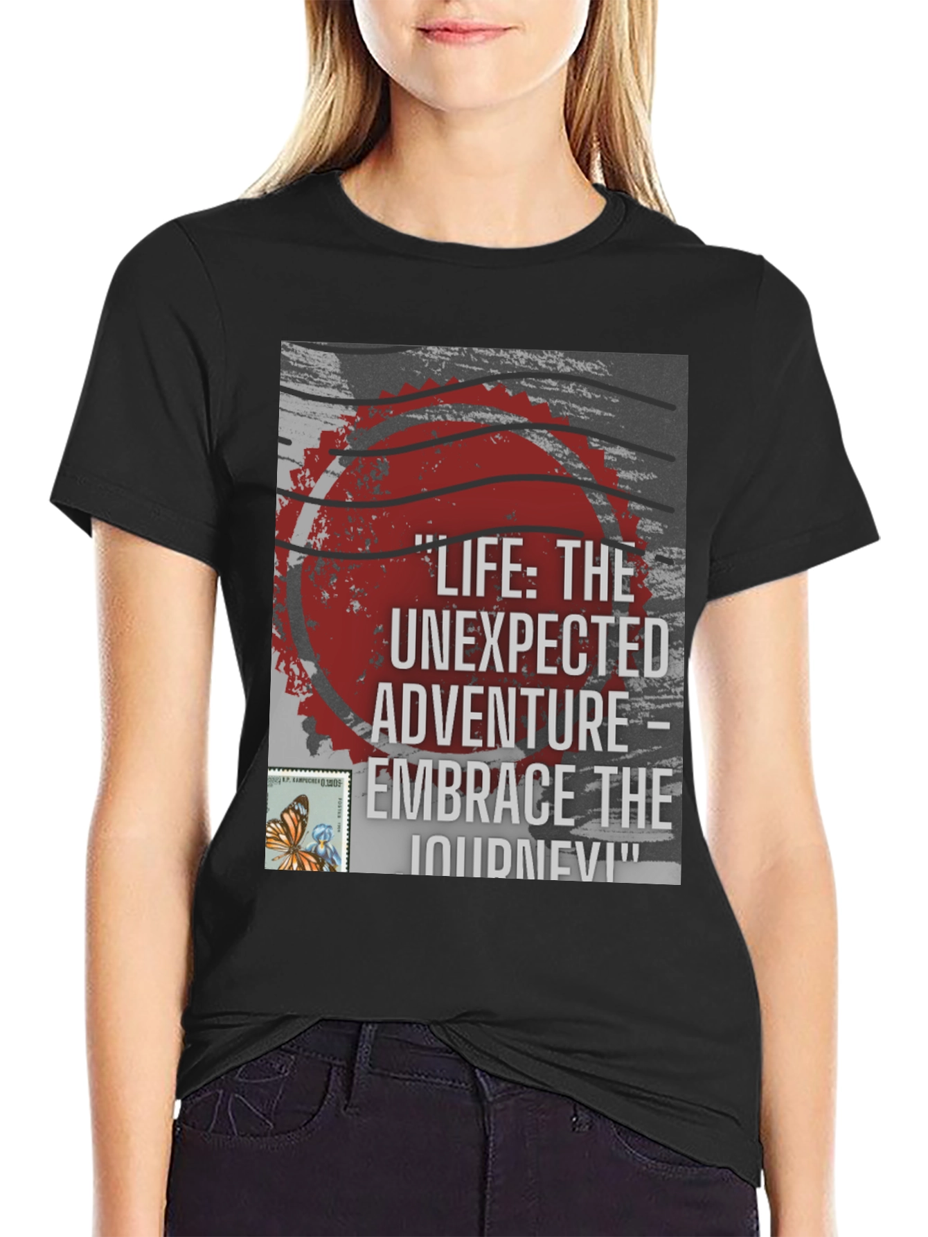 Embrace the Journey Tee:  Life Adventure Graphic T-Shirt