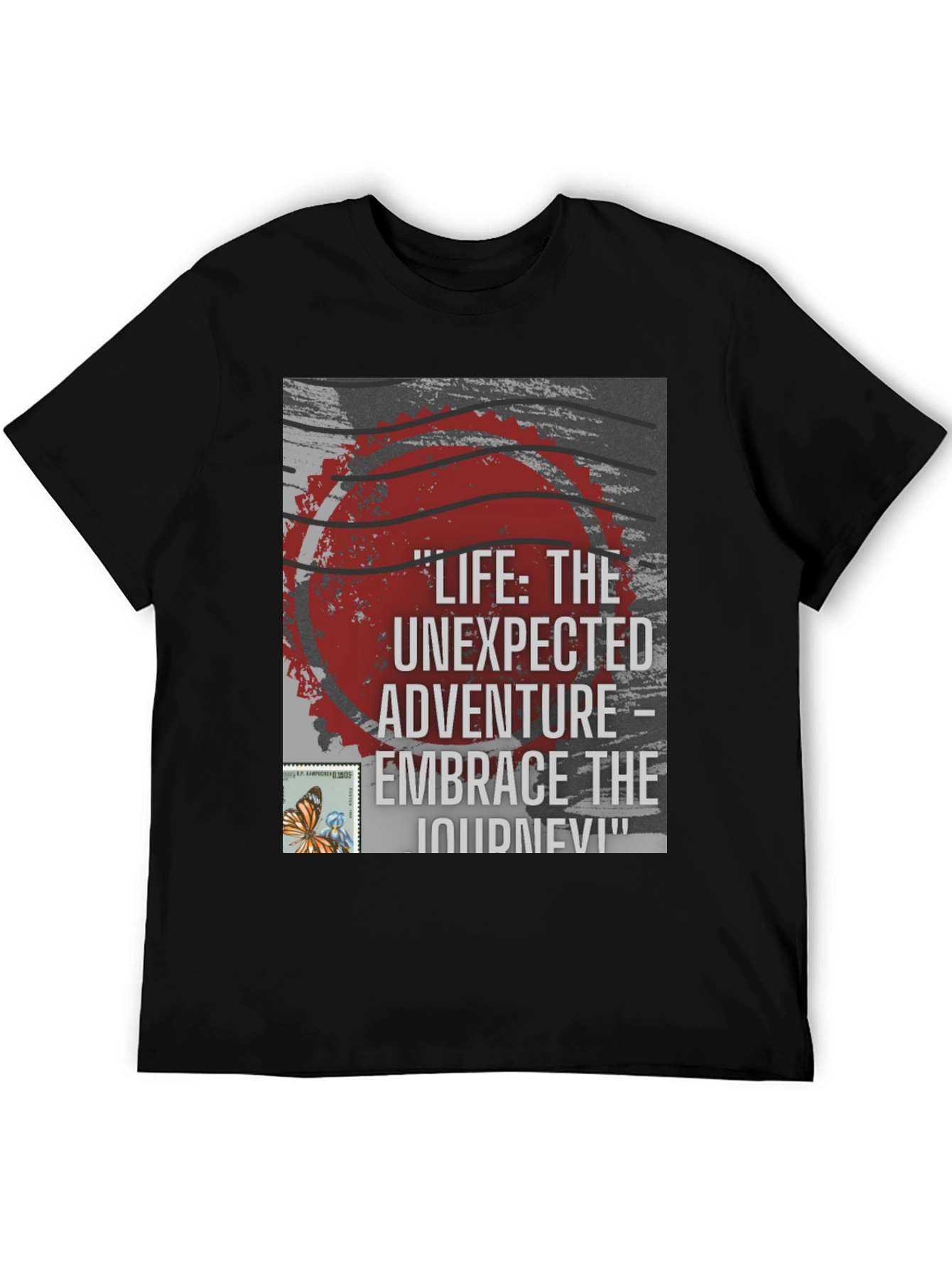 Embrace the Journey Tee:  Life Adventure Graphic T-Shirt