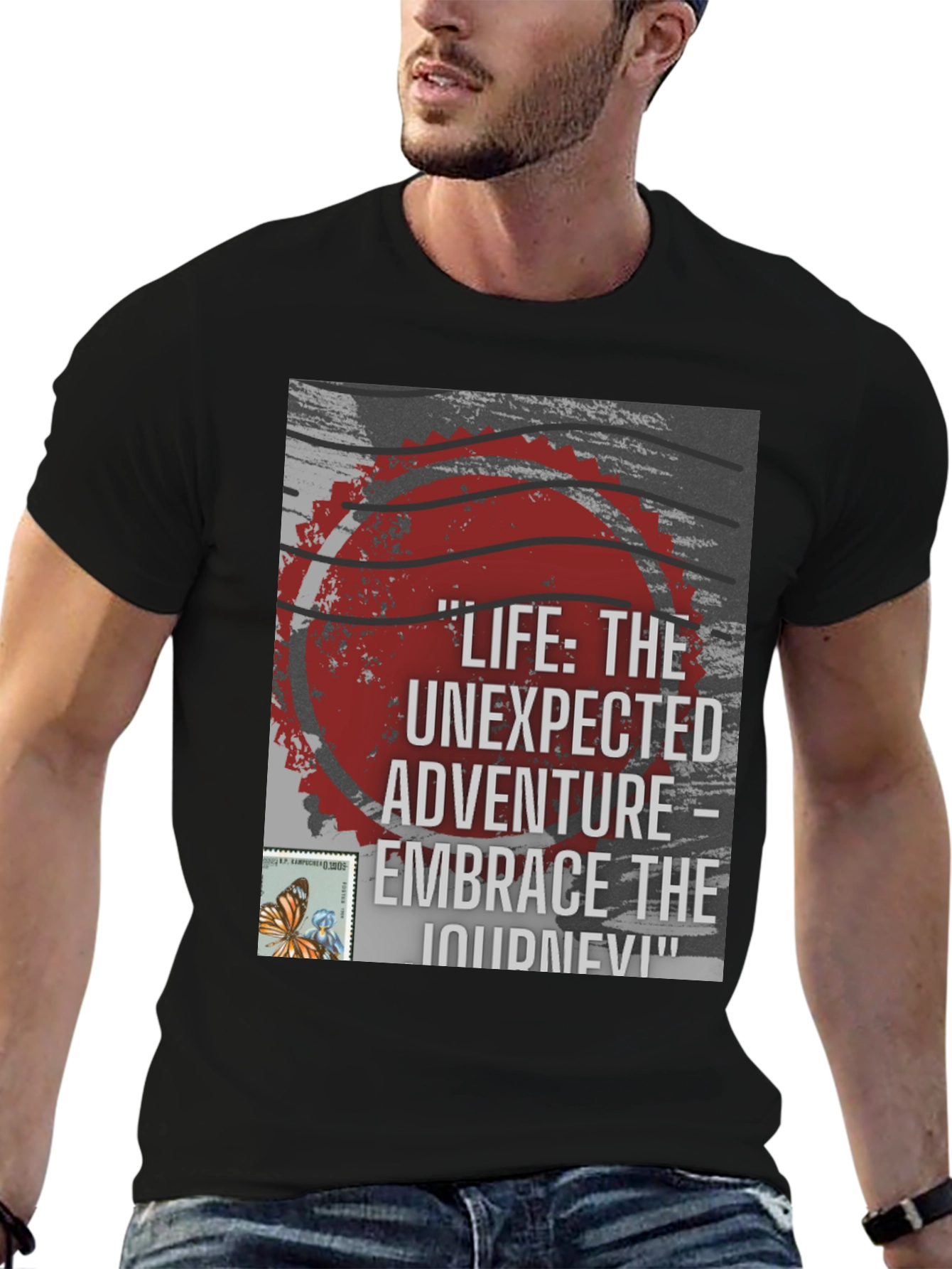 Embrace the Journey Tee:  Life Adventure Graphic T-Shirt