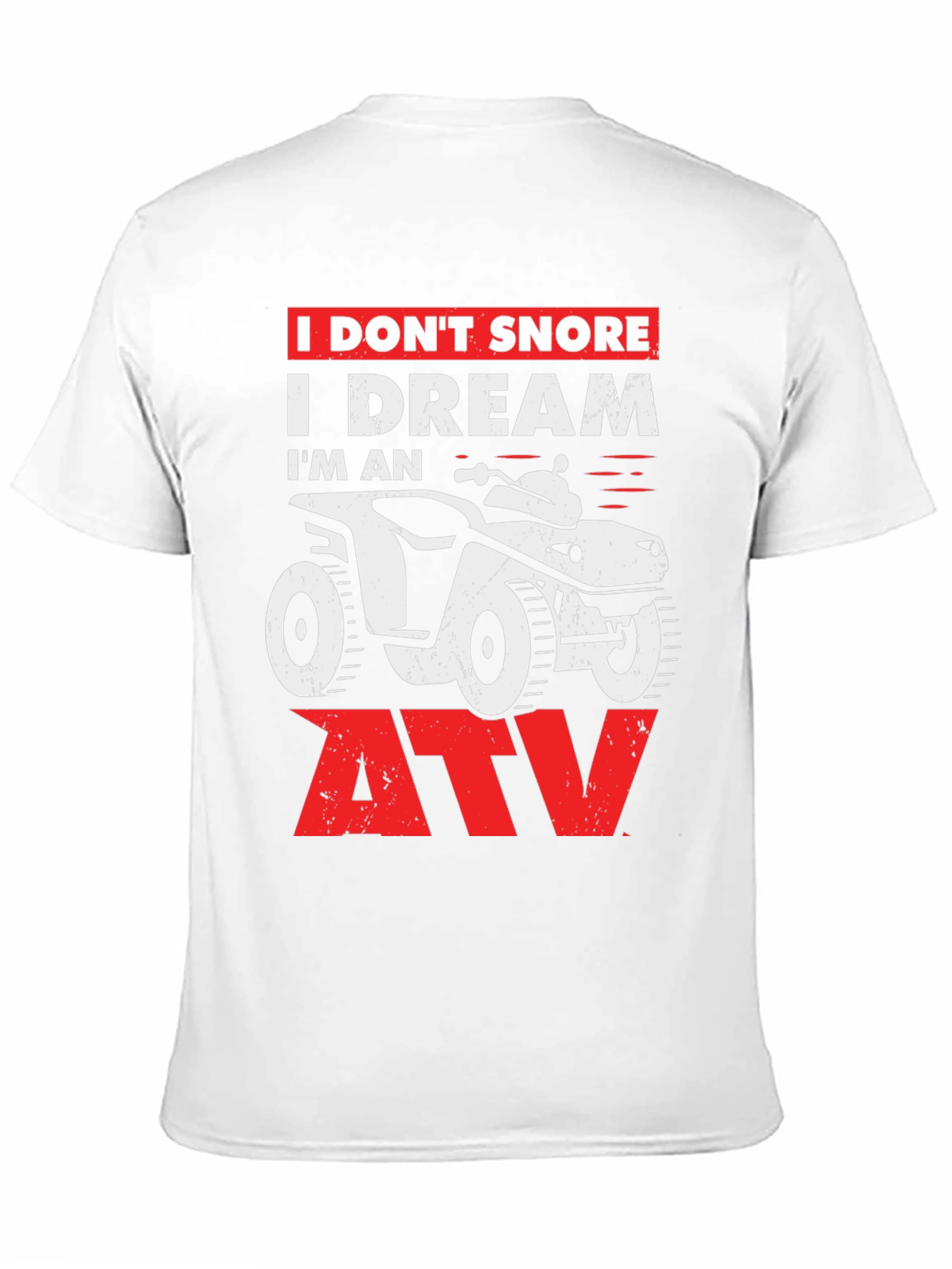 Funny ATV Dream Black T-Shirt