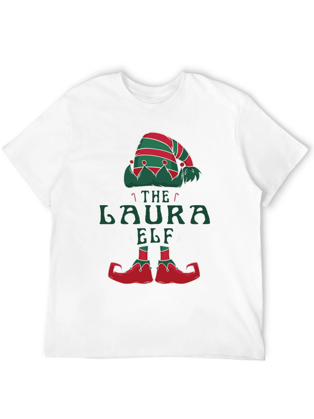 The Laura Elf Christmas T-Shirt - Holiday Tee