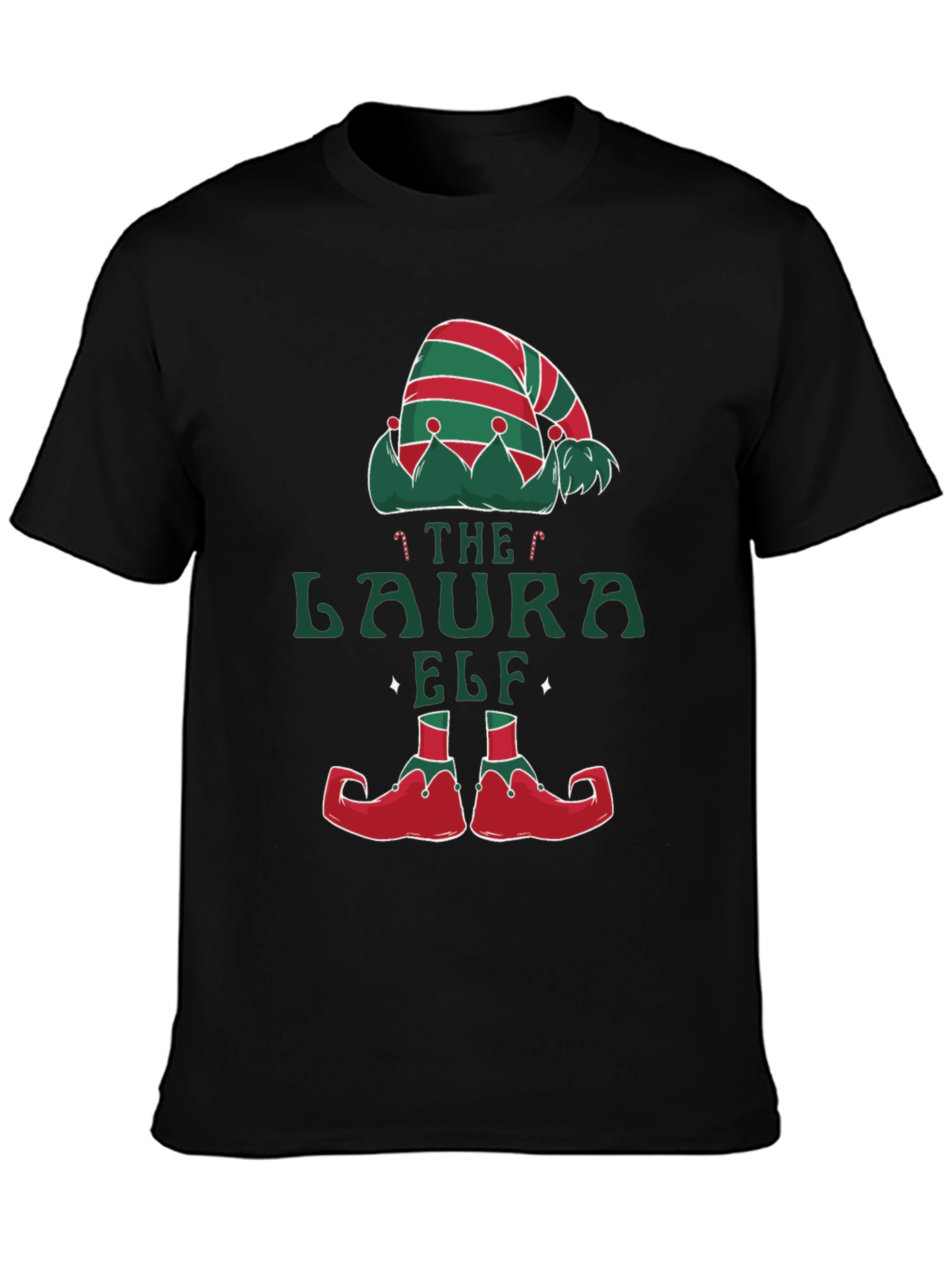 The Laura Elf Christmas T-Shirt - Holiday Tee