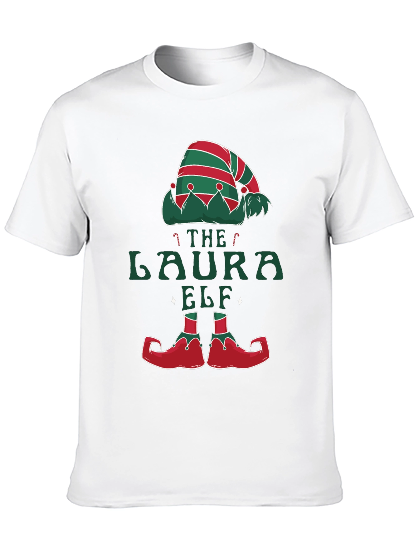 The Laura Elf Christmas T-Shirt - Holiday Tee