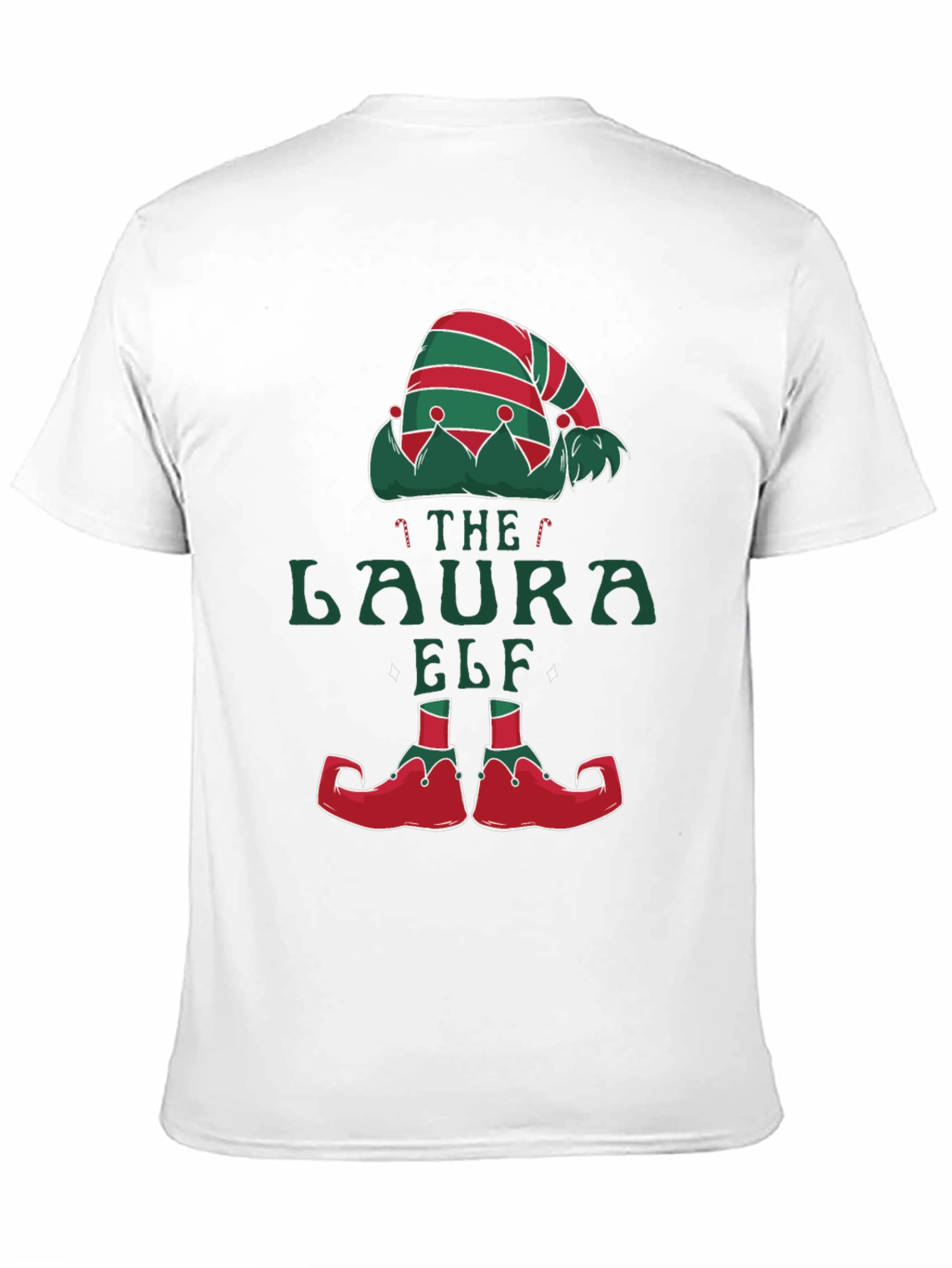 The Laura Elf Christmas T-Shirt - Holiday Tee