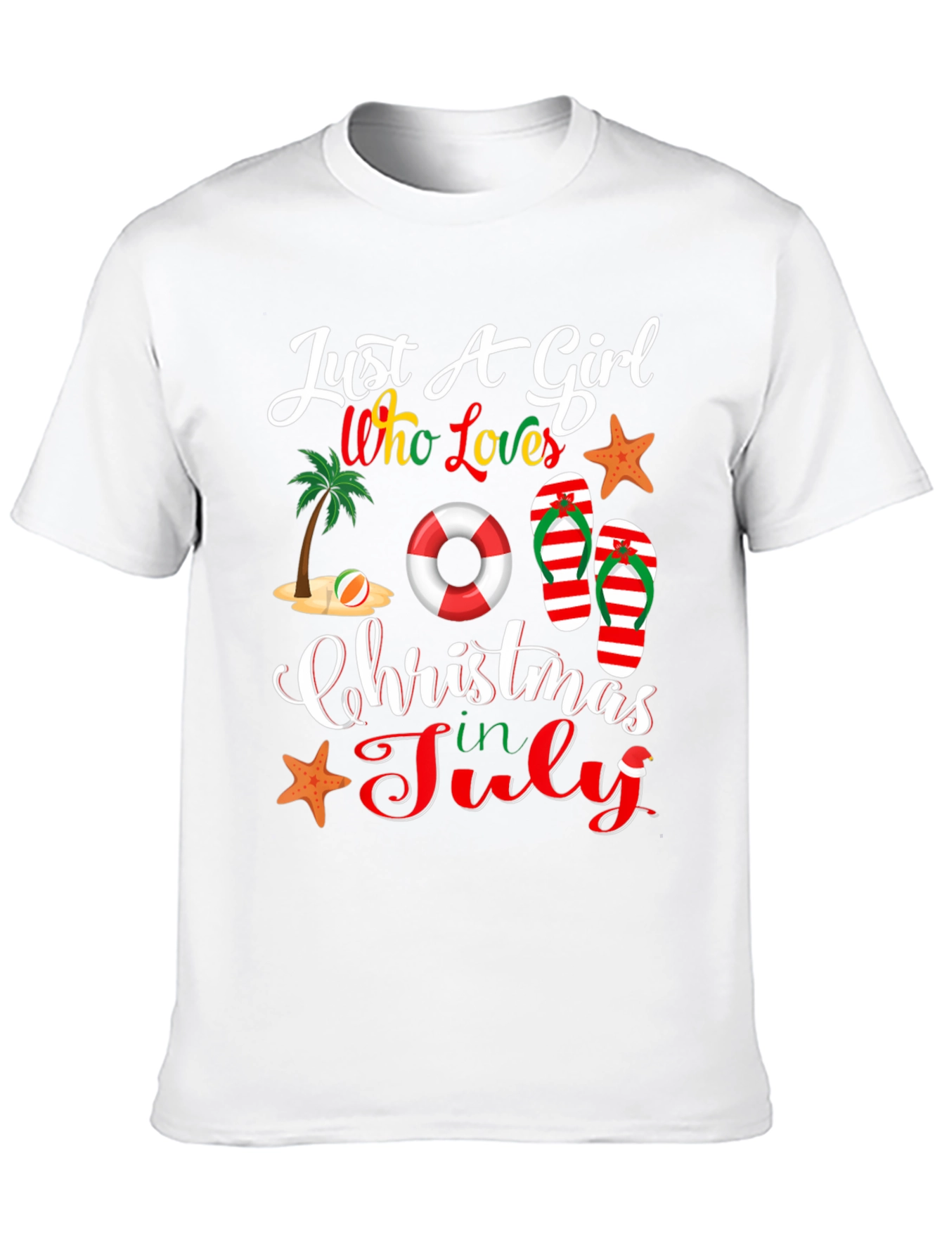 Christmas in July Graphic T-Shirt