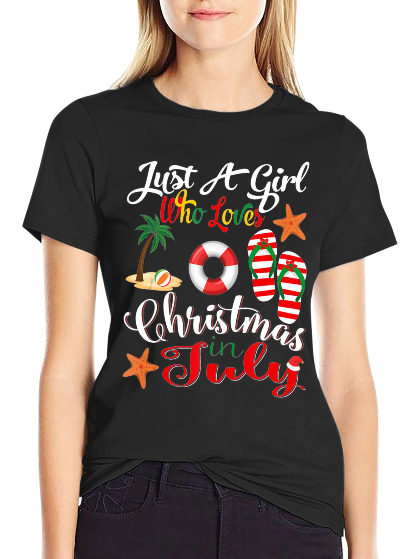 Christmas in July Graphic T-Shirt