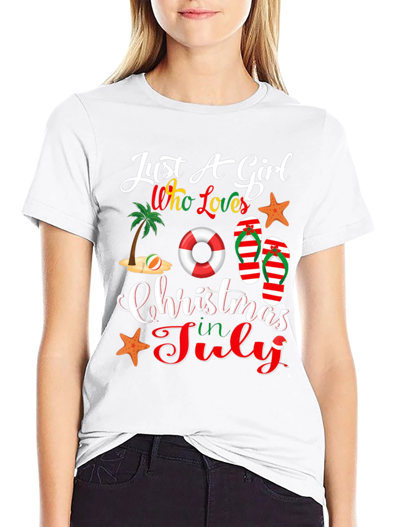 Christmas in July Graphic T-Shirt