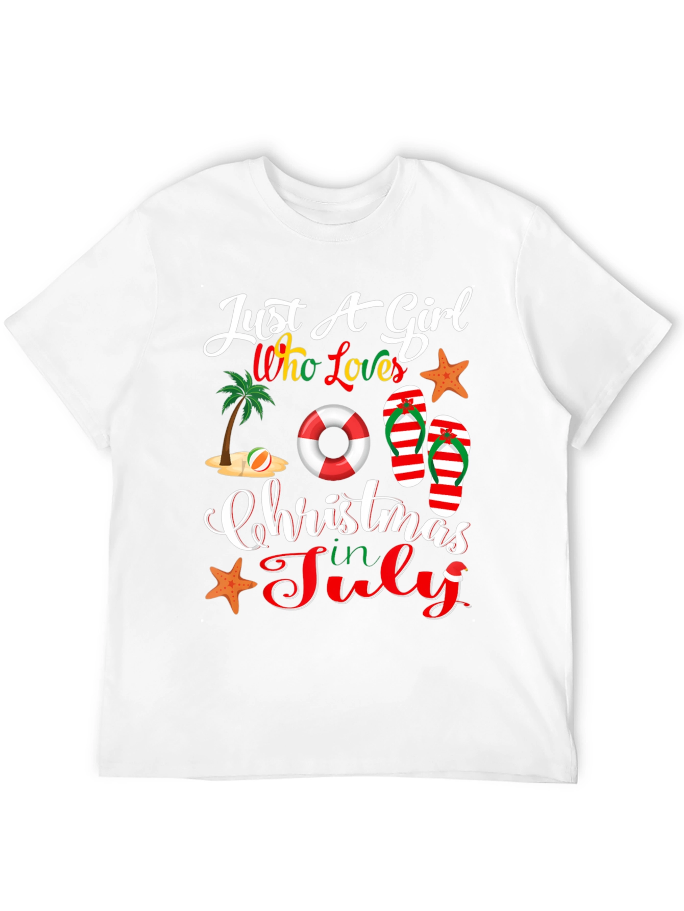 Christmas in July Graphic T-Shirt