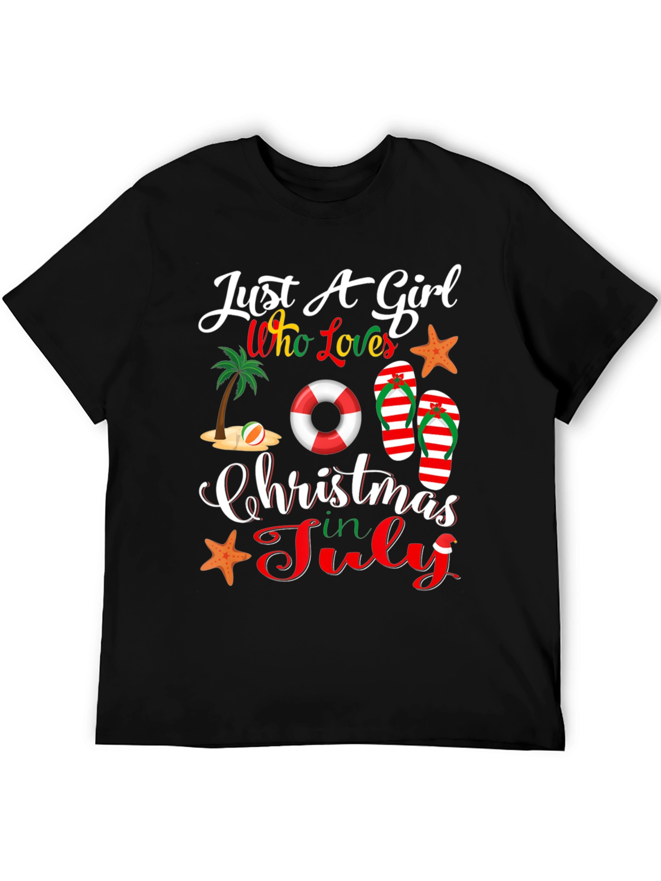 Christmas in July Graphic T-Shirt