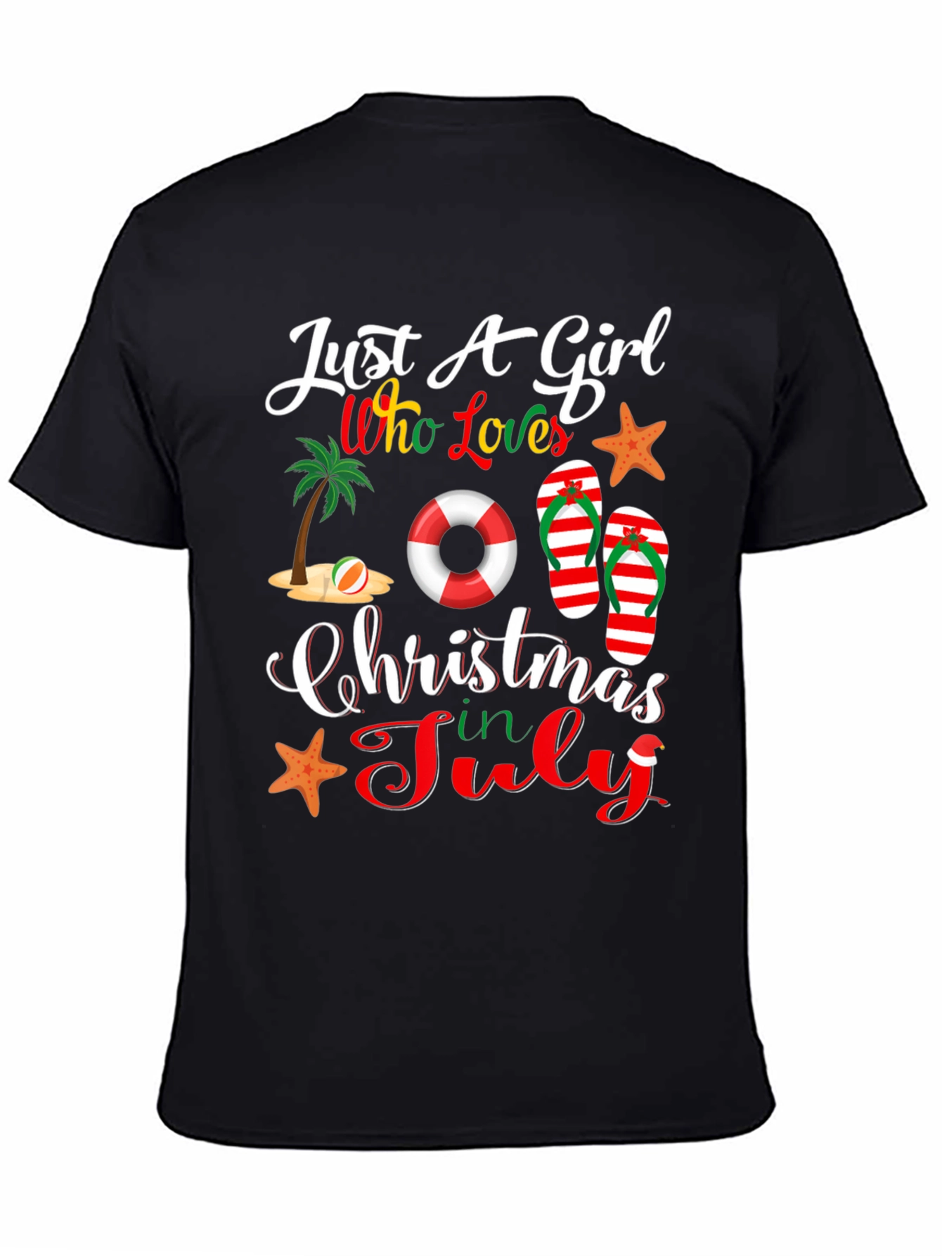 Christmas in July Graphic T-Shirt