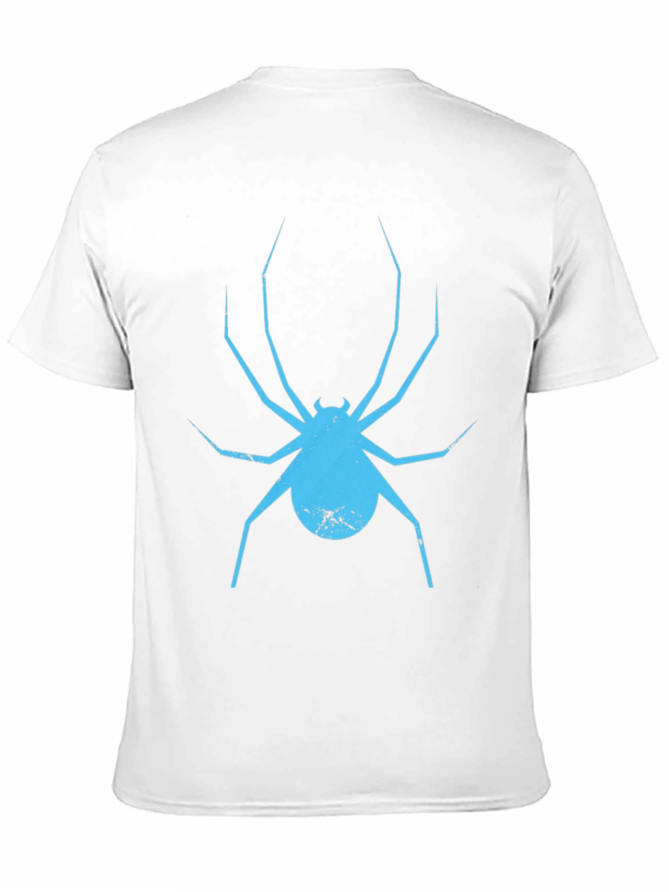 Spider Graphic Tee - Black Cotton Blend