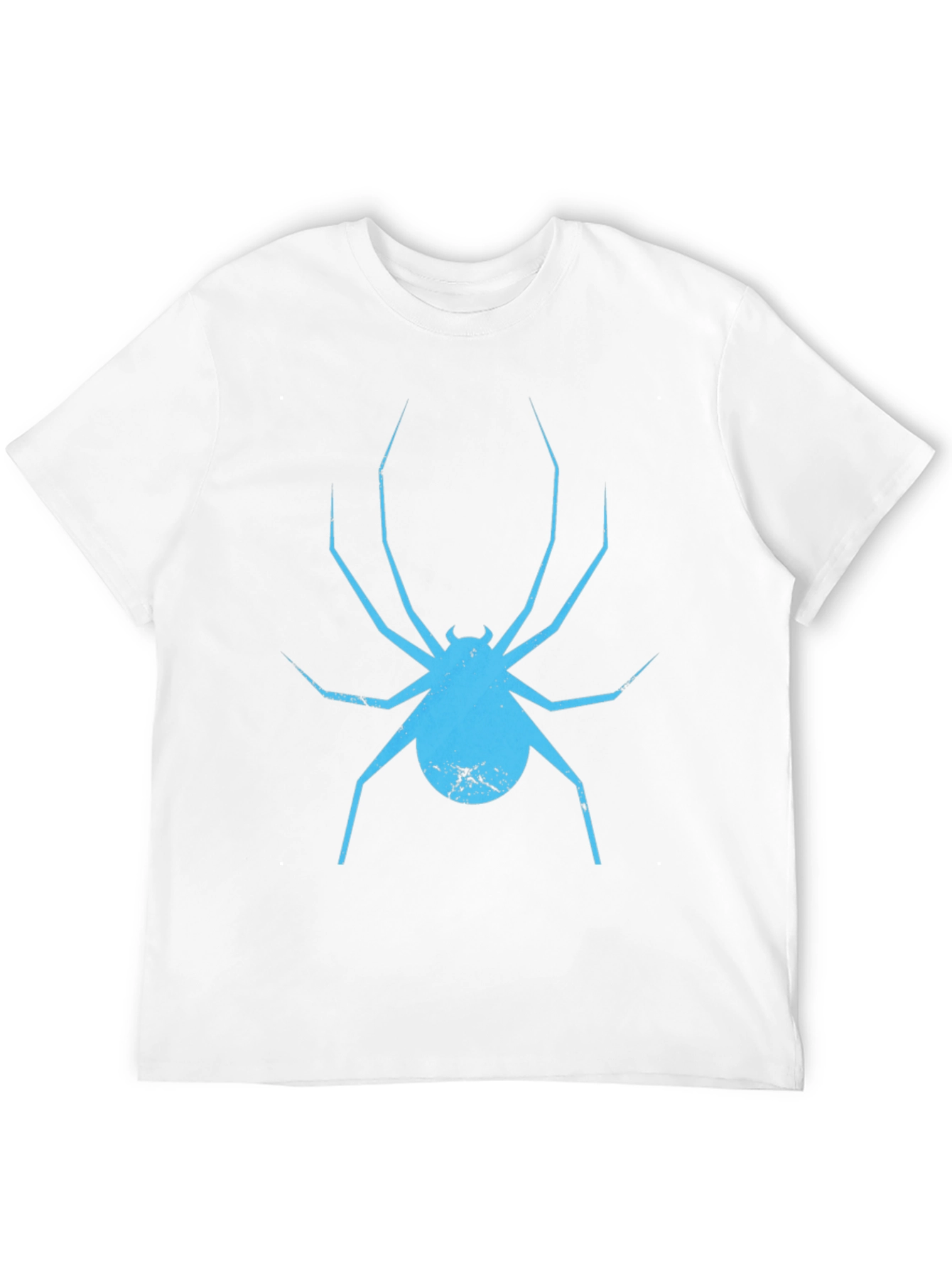 Spider Graphic Tee - Black Cotton Blend