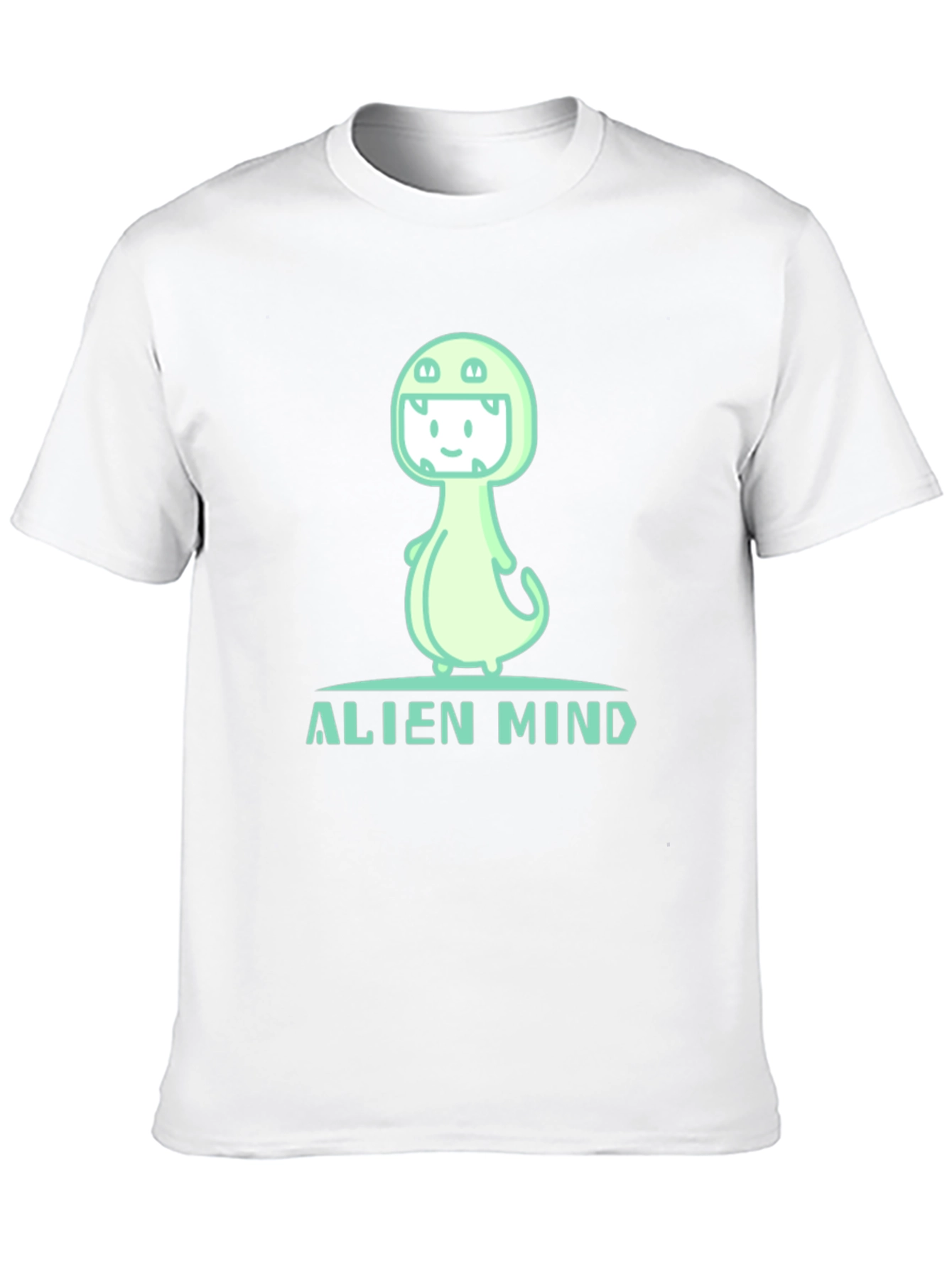 Alien Mind Graphic Tee - Unique Design