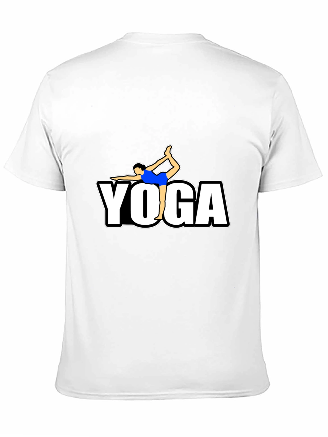 Yoga Pose T-Shirt - Black Graphic Tee