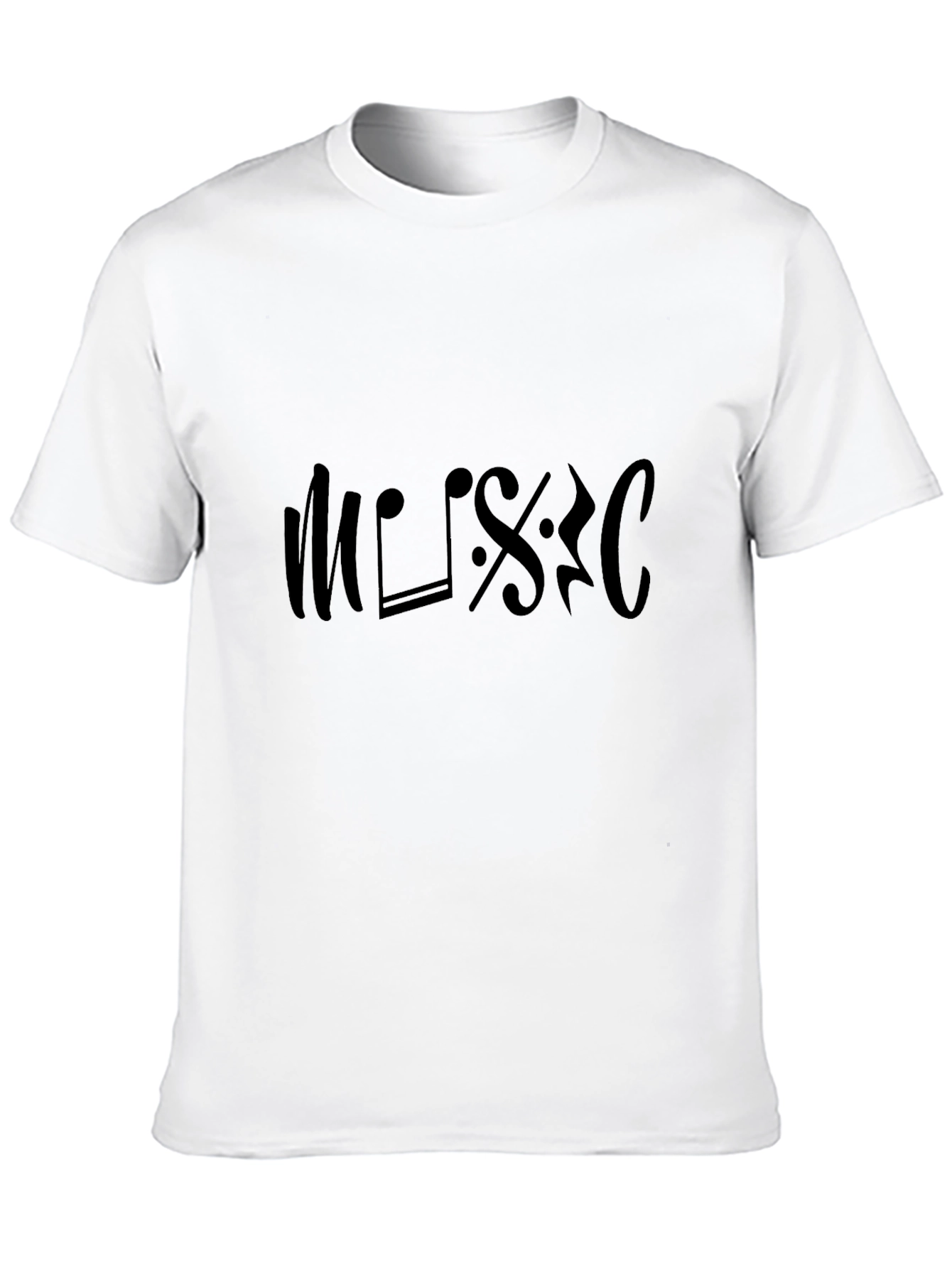 Music Notes T-Shirt - Stylish & Comfortable Tee