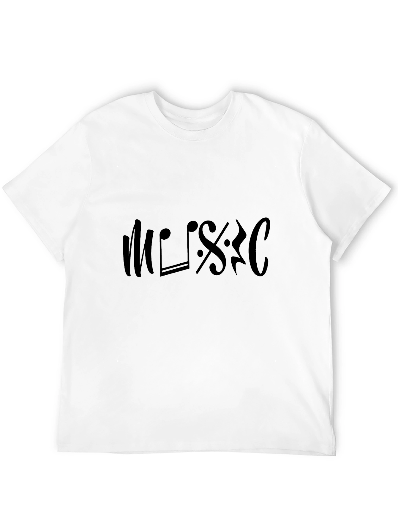 Music Notes T-Shirt - Stylish & Comfortable Tee