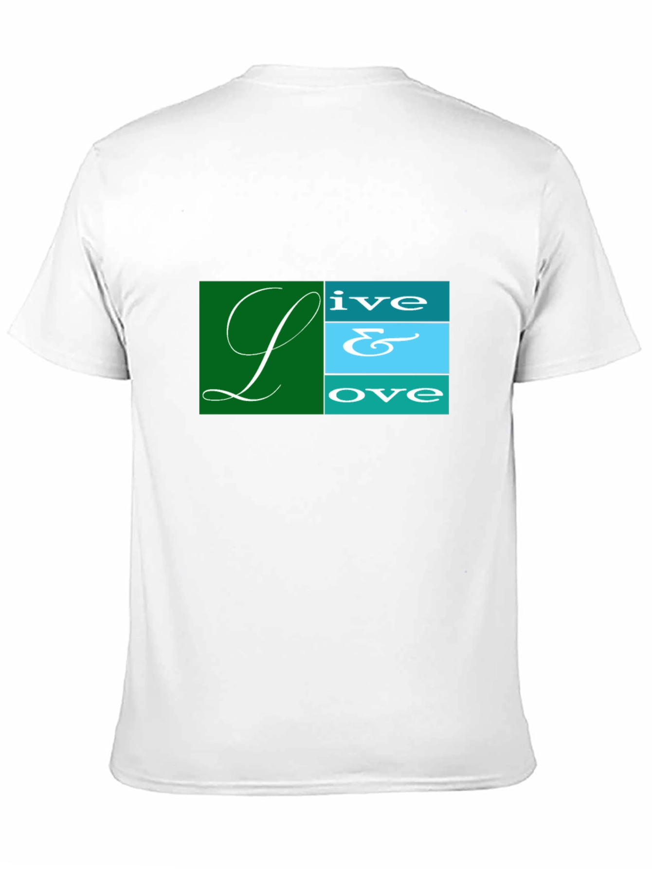 Live & Love Graphic Tee - Black