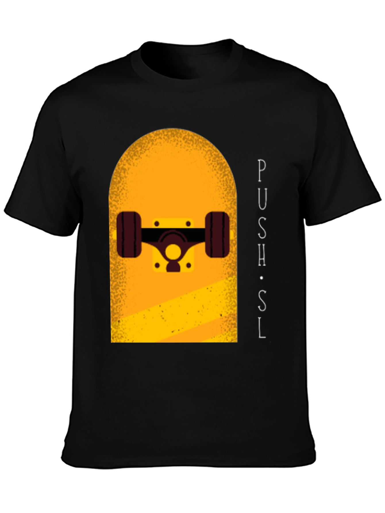 Skateboard Graphic Tee - Push SL Style